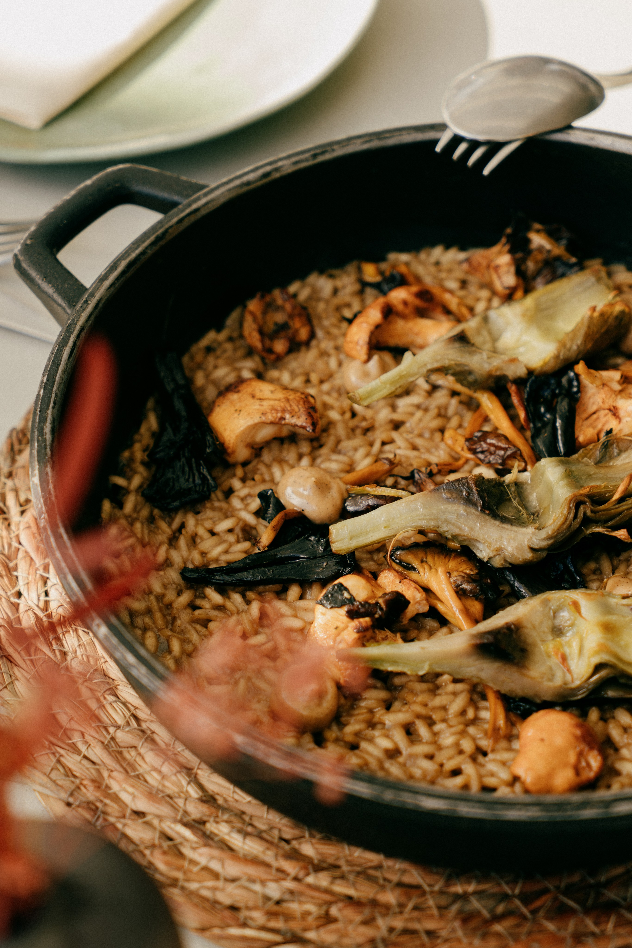 marisco fresco para el menú festivo en Barcelona.