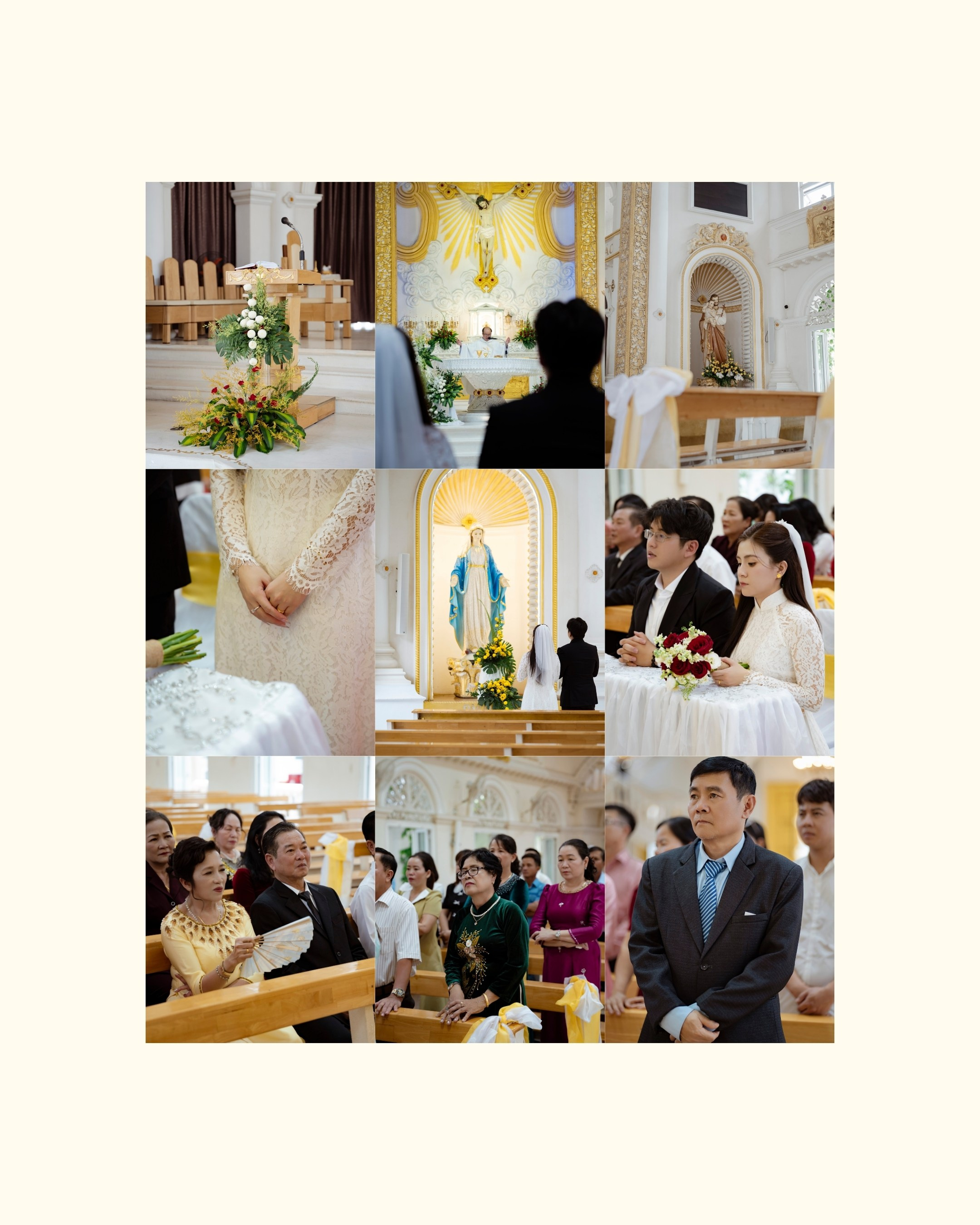 NHÀ THỜ — ANH & TRANG. WEDDING PHOTOGRAPHER IN VIETNAM