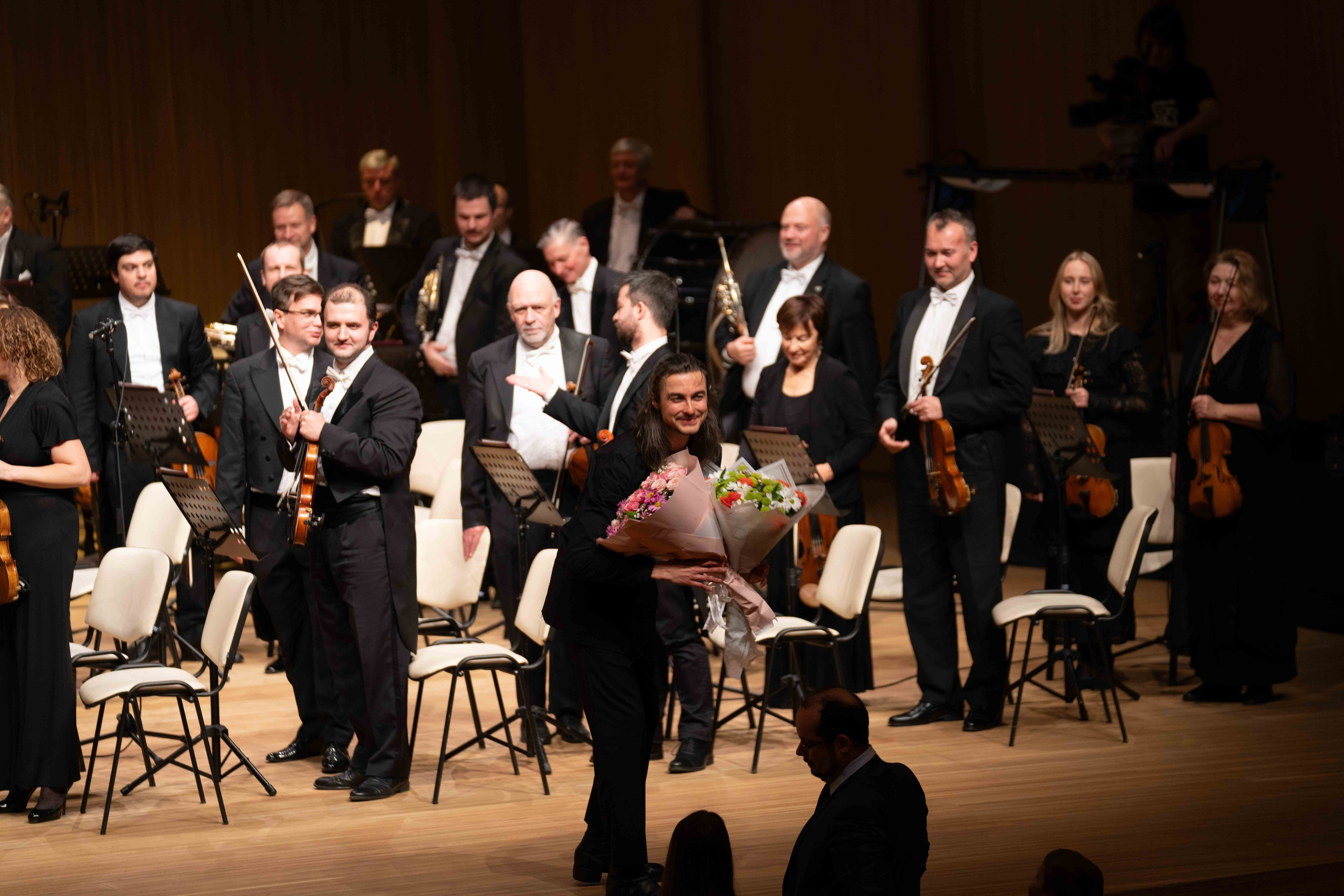The Tchaikovsky Academic Grand Symphony Orchestra in Baku. Wedding&Event photographer Ismail Rzayev in Baku