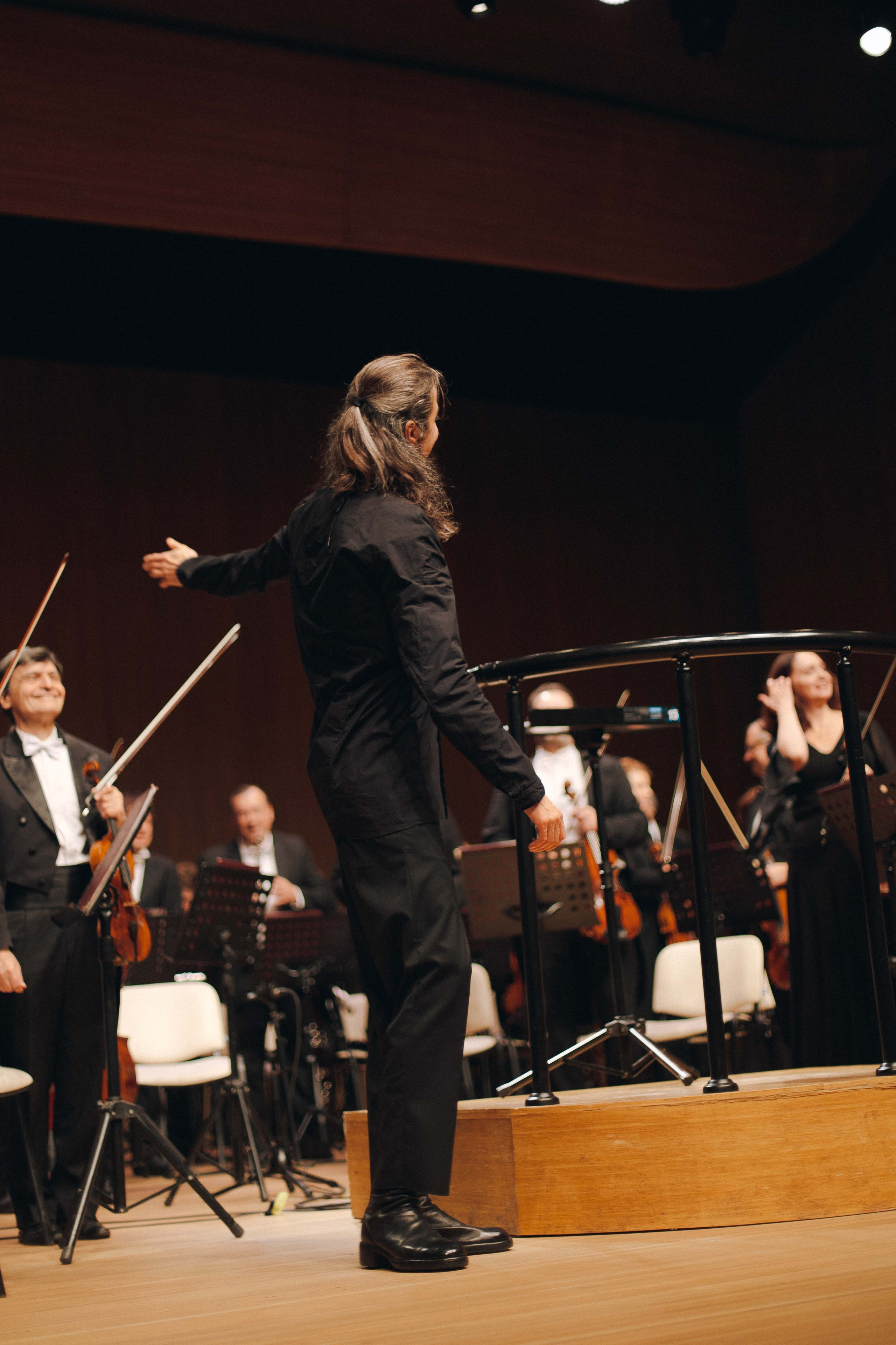 The Tchaikovsky Academic Grand Symphony Orchestra in Baku. Wedding&Event photographer Ismail Rzayev in Baku