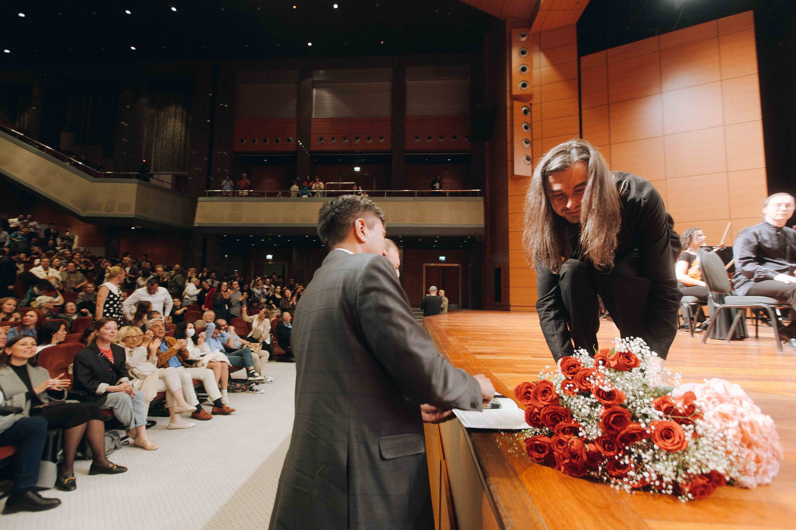 The Tchaikovsky Academic Grand Symphony Orchestra in Istanbul. Wedding&Event photographer Ismail Rzayev in Baku