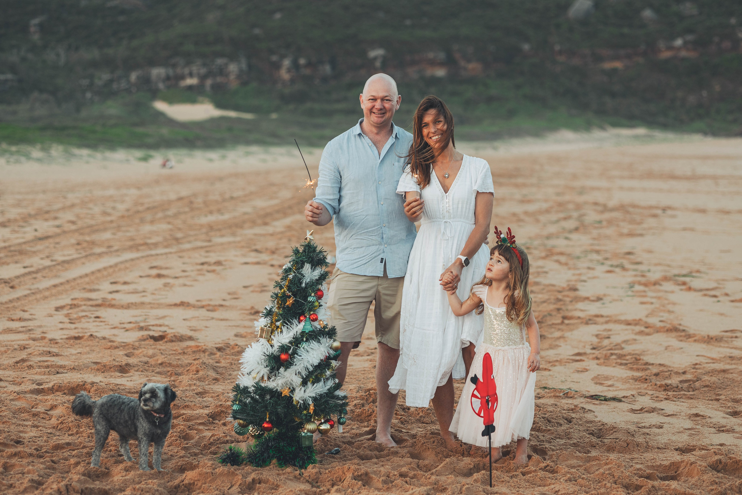 Kat + Andrew + Bella + Roxie. True Story Photography