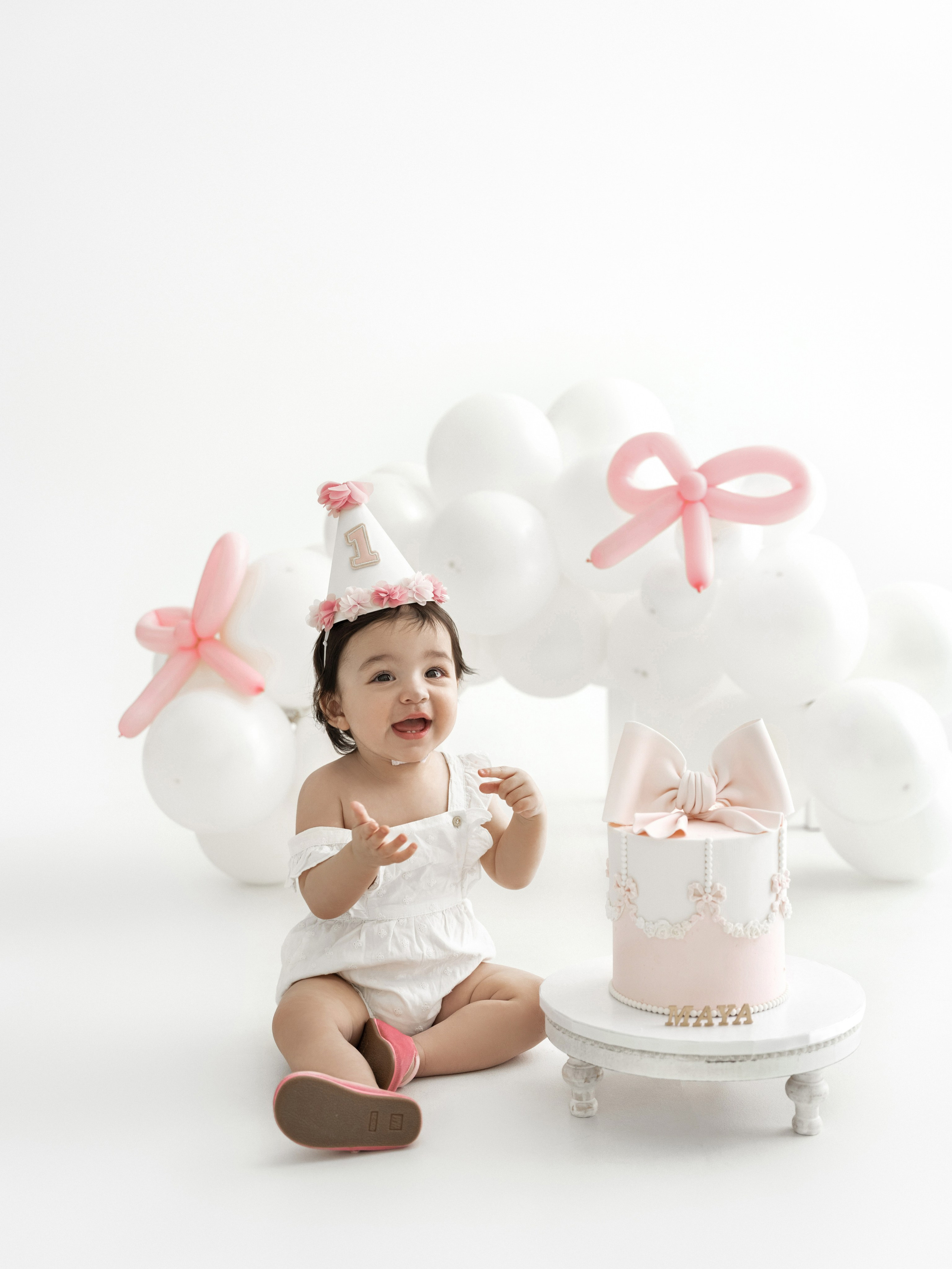 First birthday photoshoot Eva