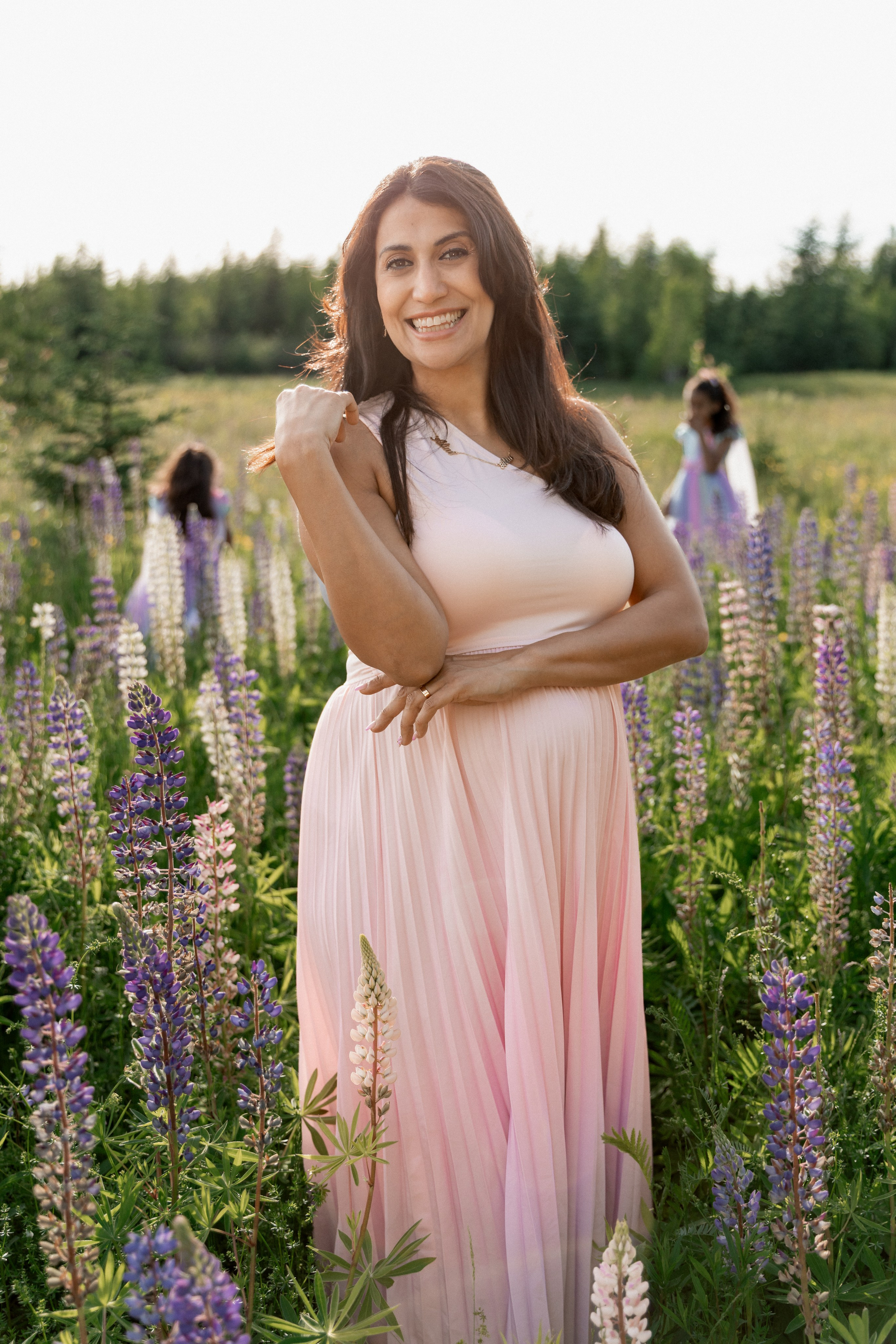 Heba & her Kids. Eugenia Guryev Photography | Portrait & Family Photographer in Moncton, New Brunswick