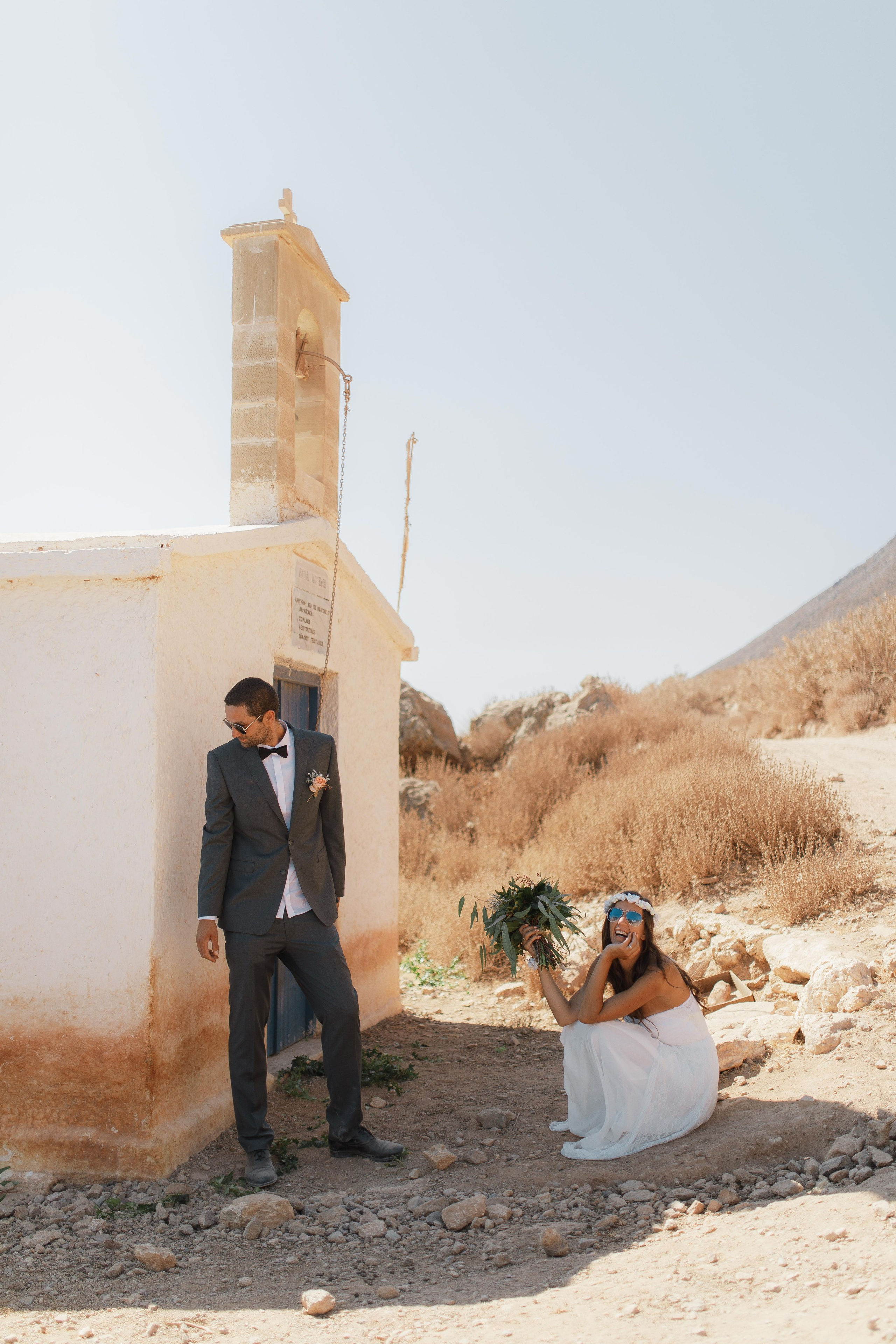 Marino & Steffi, Crete. Denny Savon — Photographer in Santorini | Weddings, Love Stories & Flying Dress
