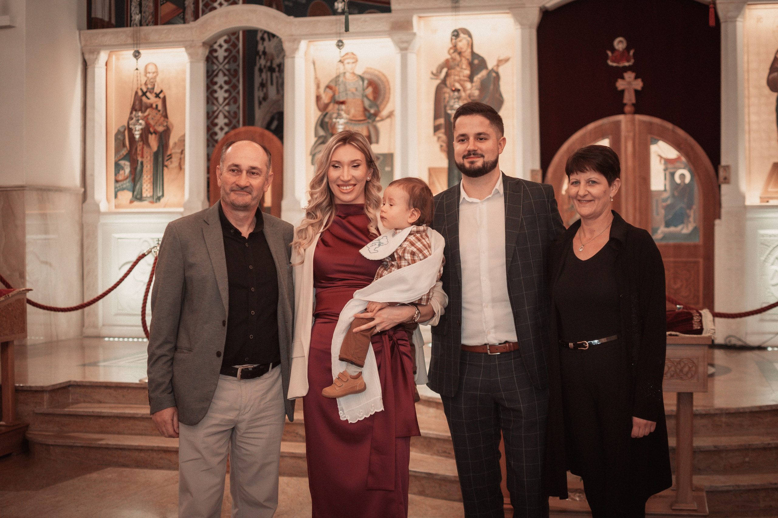 Andrej, krštenje i rođendan. BambinaaPhotography