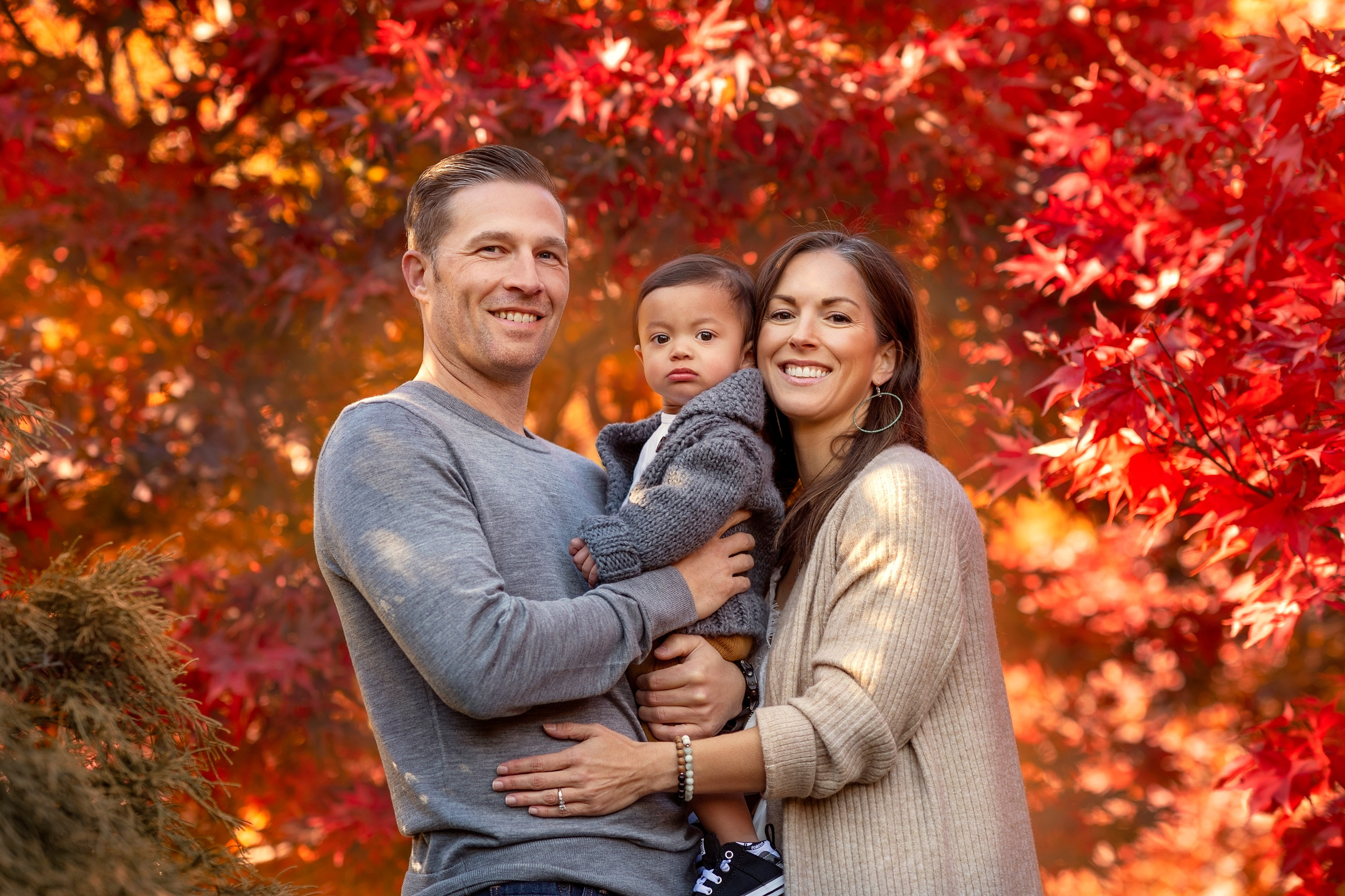 Williams+Justin & Lucca. Wedding & family photography in Seattle area. Helen Michelle photographer