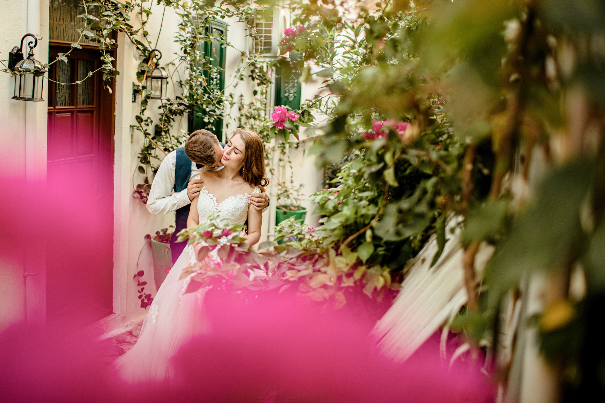 Wedding photo shoot in Marmaris old town. Julia Ganch I Fashion Wedding Photography I Cappadocia Turkey