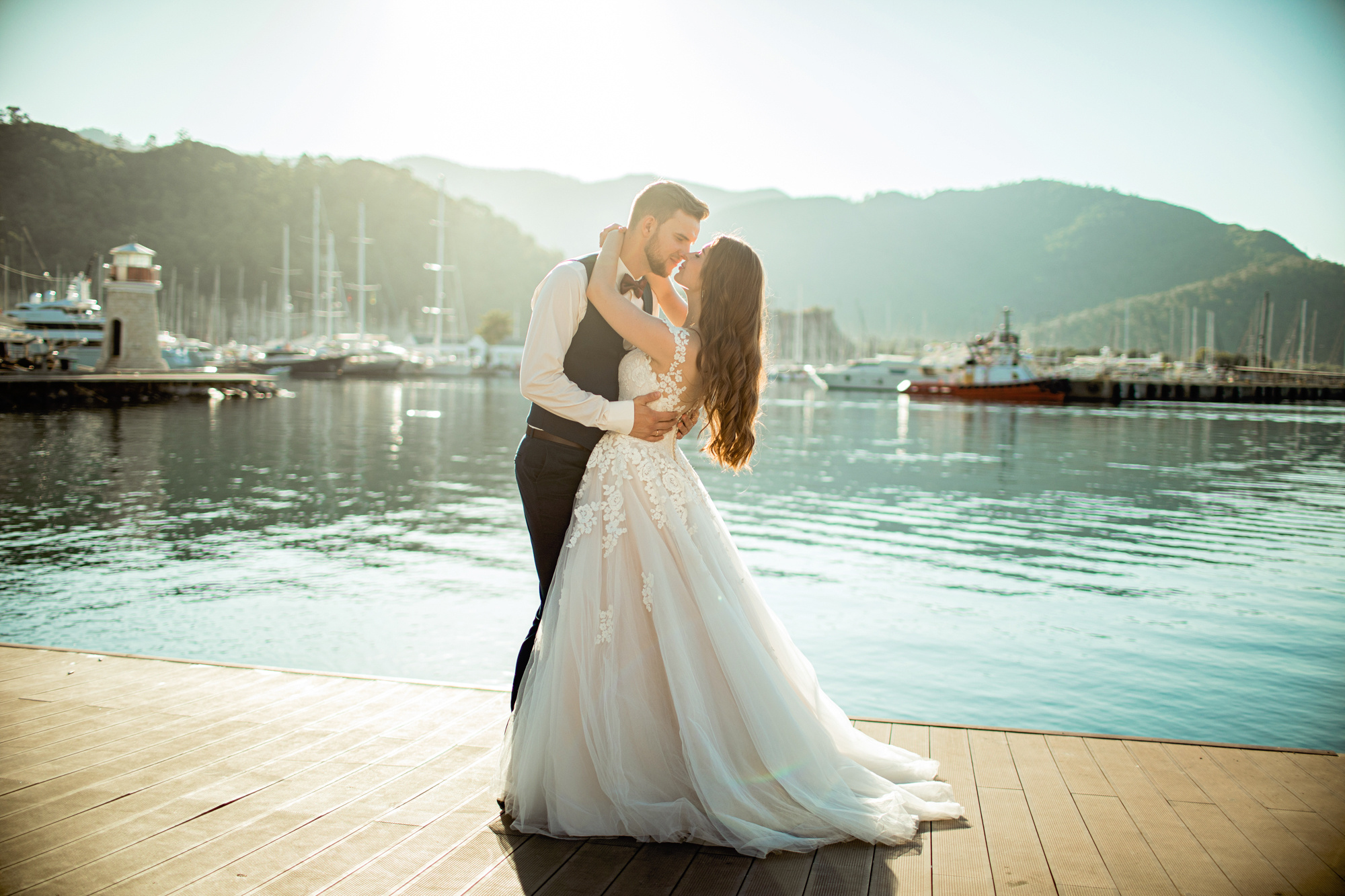 Wedding photo shoot in Marmaris old town. Julia Ganch I Fashion Wedding Photography I Cappadocia Turkey