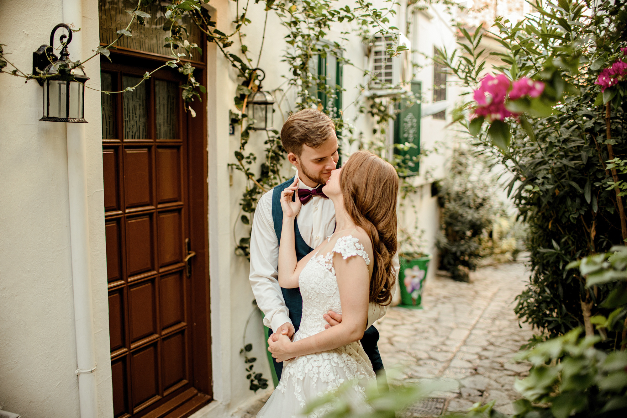 Wedding photo shoot in Marmaris old town. Julia Ganch I Fashion Wedding Photography I Cappadocia Turkey
