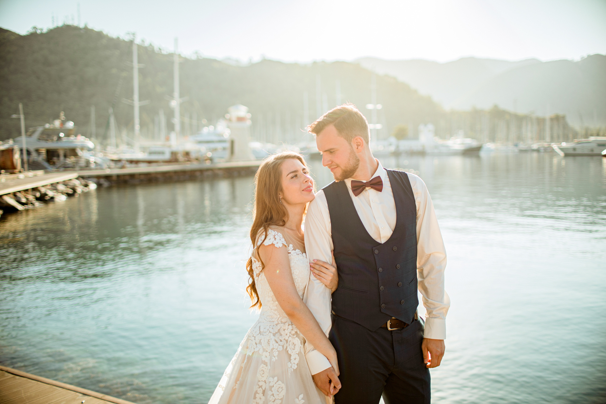 Wedding photo shoot in Marmaris old town. Julia Ganch I Fashion Wedding Photography I Cappadocia Turkey