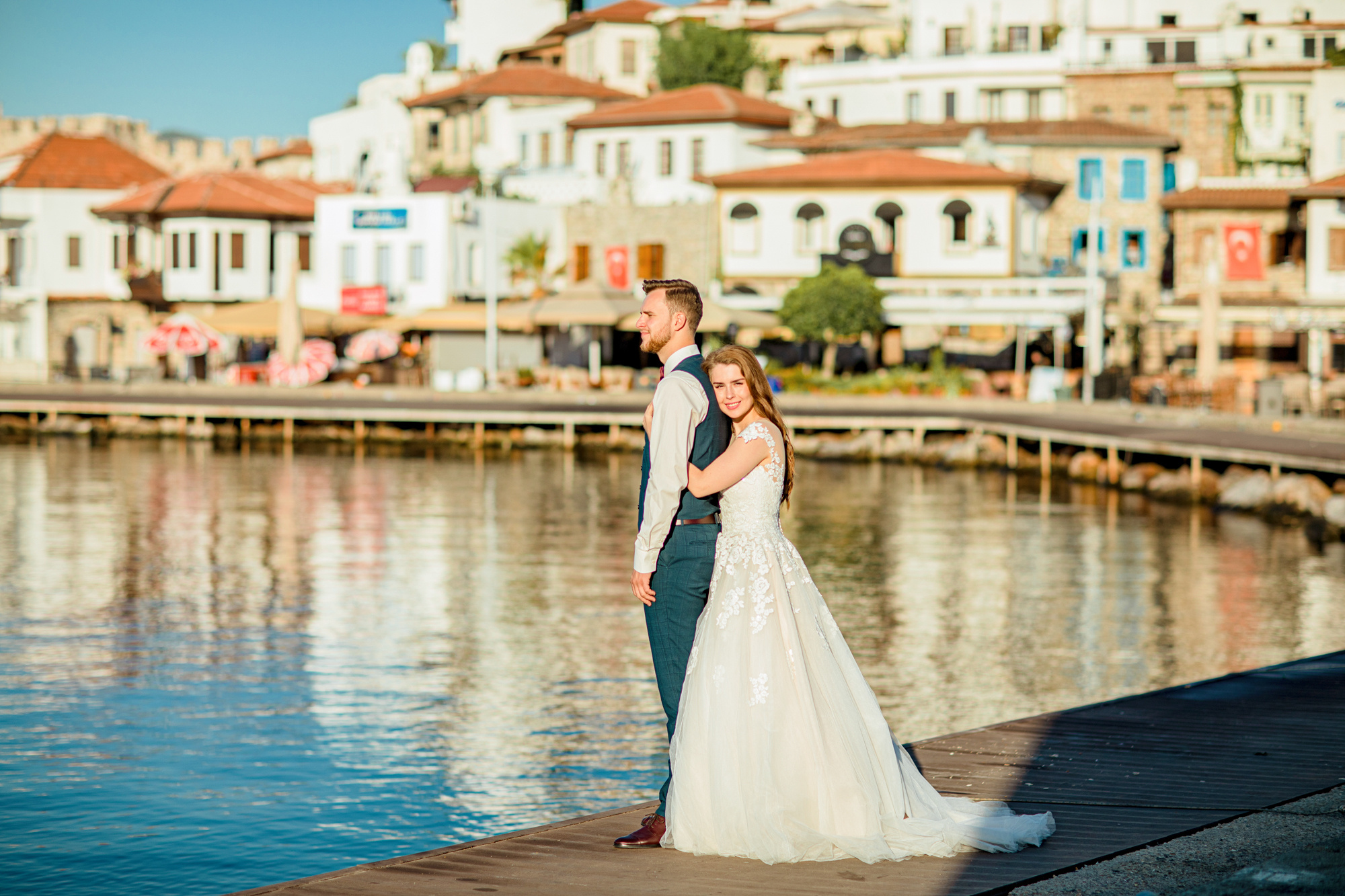 Wedding photo shoot in Marmaris old town. Julia Ganch I Fashion Wedding Photography I Cappadocia Turkey