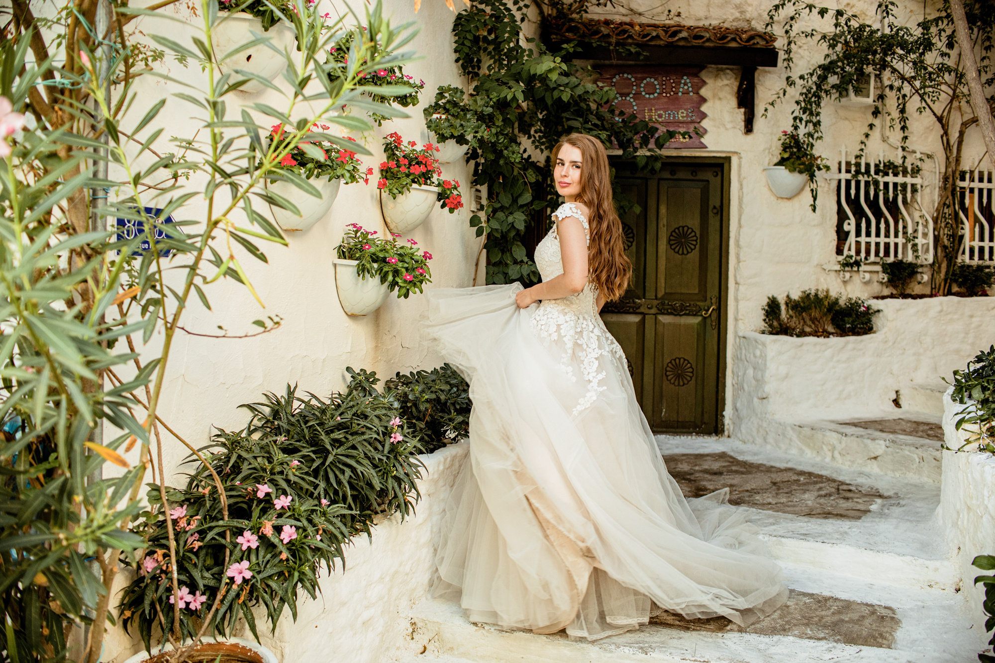 Wedding photo shoot in Marmaris old town. Julia Ganch I Fashion Wedding Photography I Cappadocia Turkey