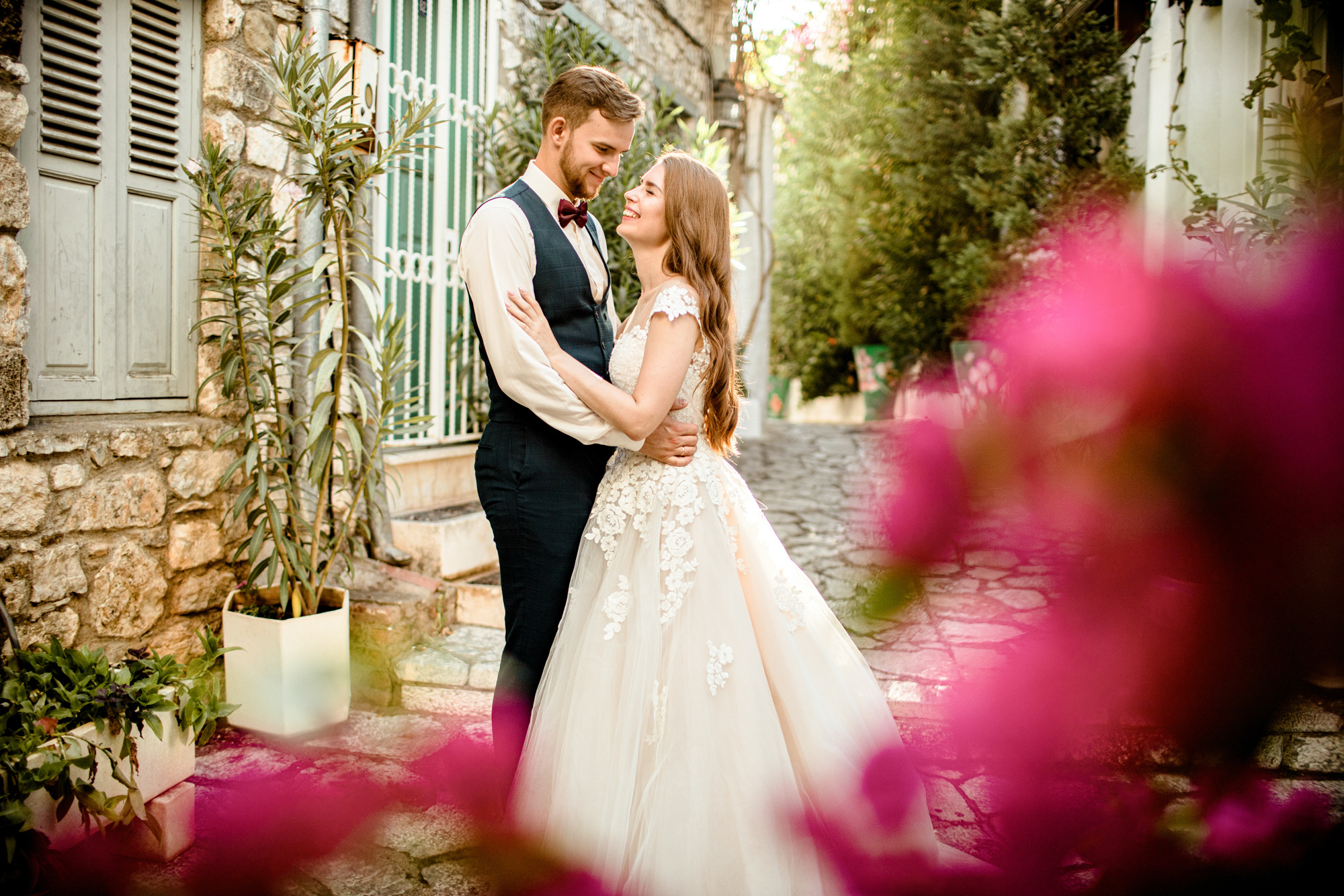 Wedding photo shoot in Marmaris old town. Julia Ganch I Fashion Wedding Photography I Cappadocia Turkey