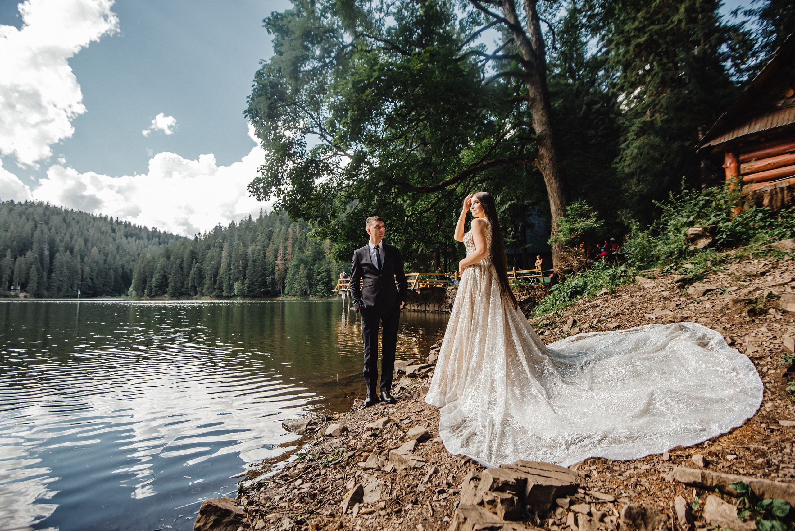 Андрій та Христина (дозйомка Синевір). Весільний та портретний фотограф Кизим Арсен