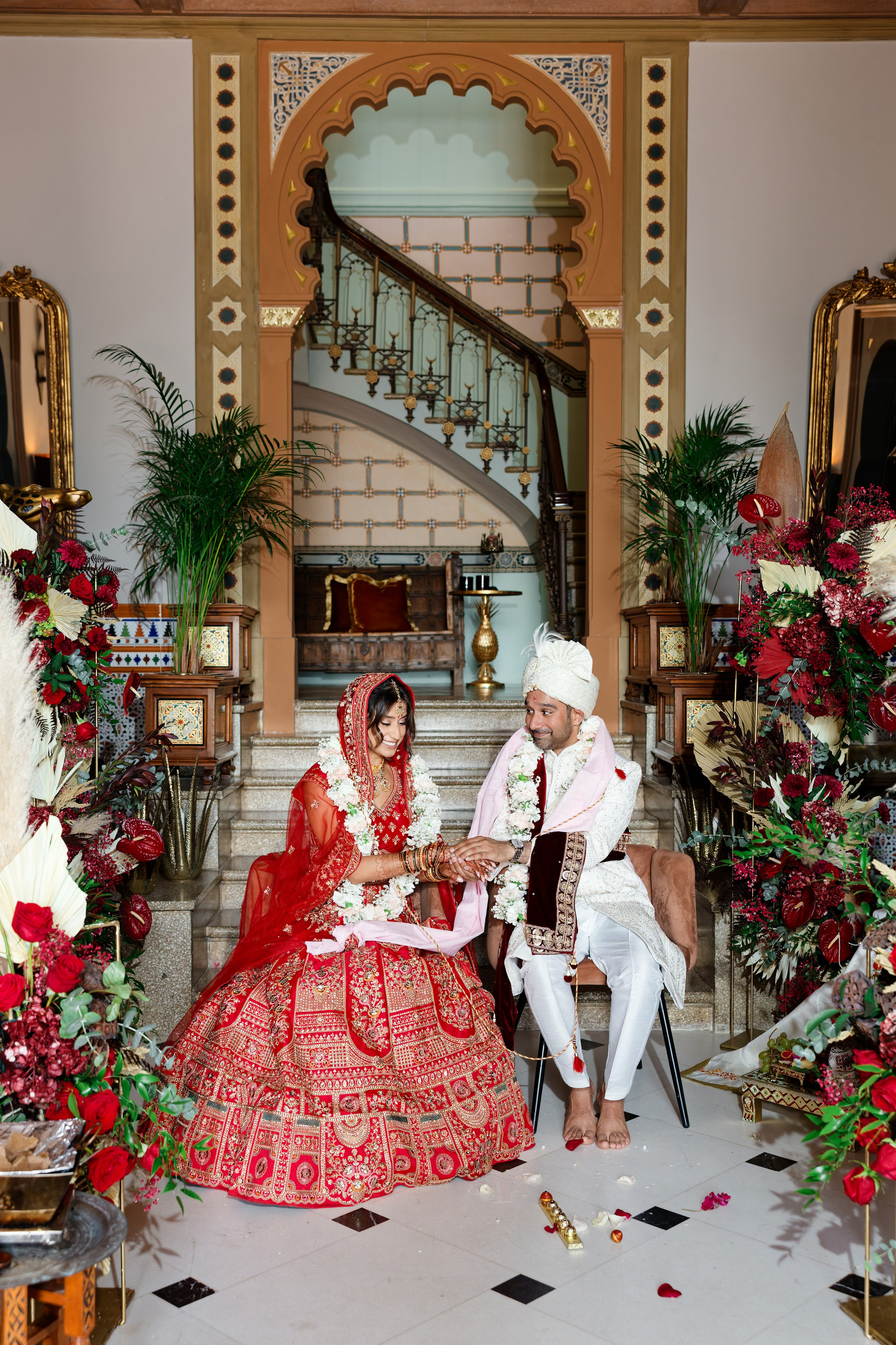 Indian wedding at Gran Villa Rosa, Barcelona
