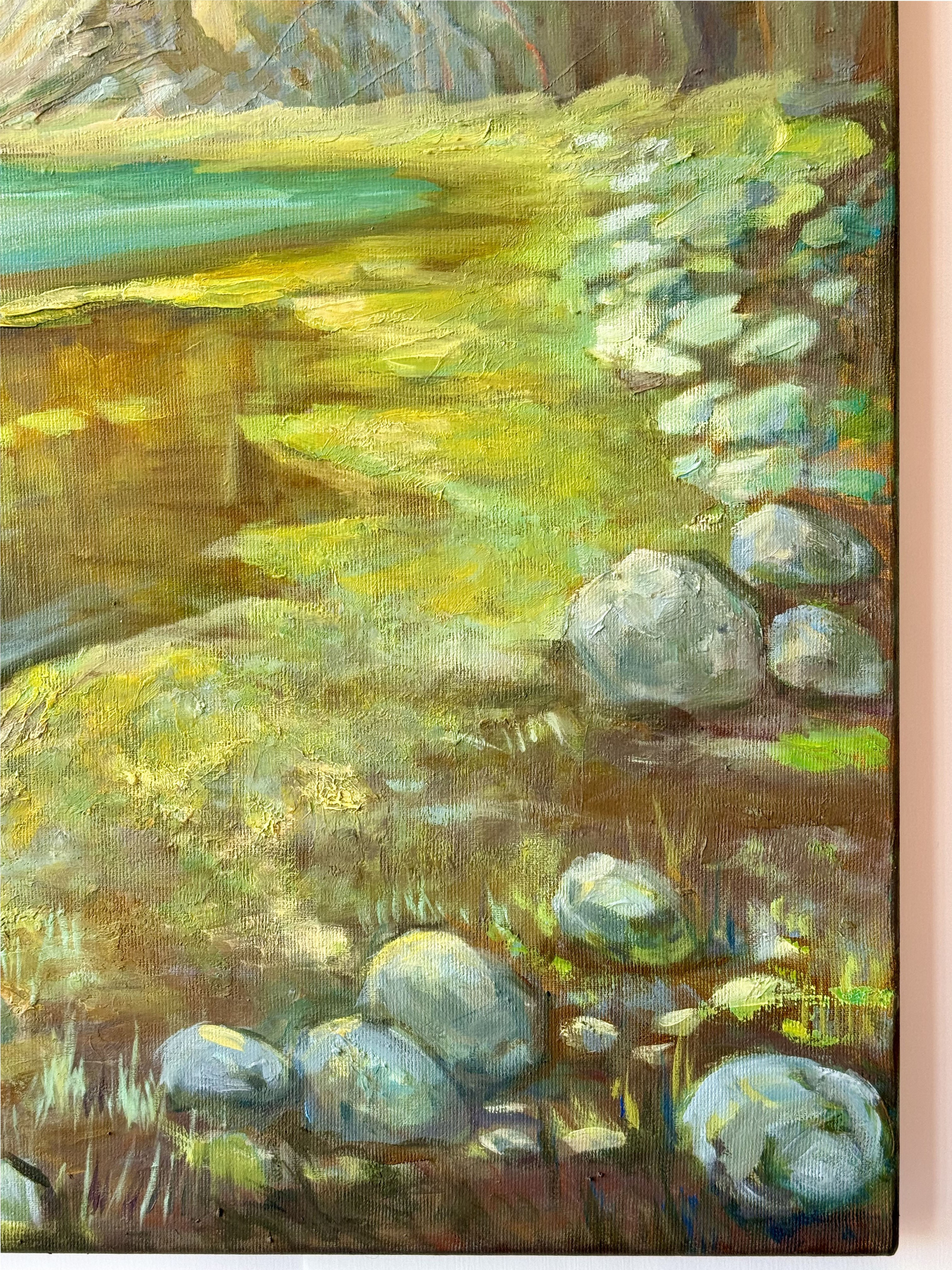 «Chorukh River». Художник живописец Савелова Ольга