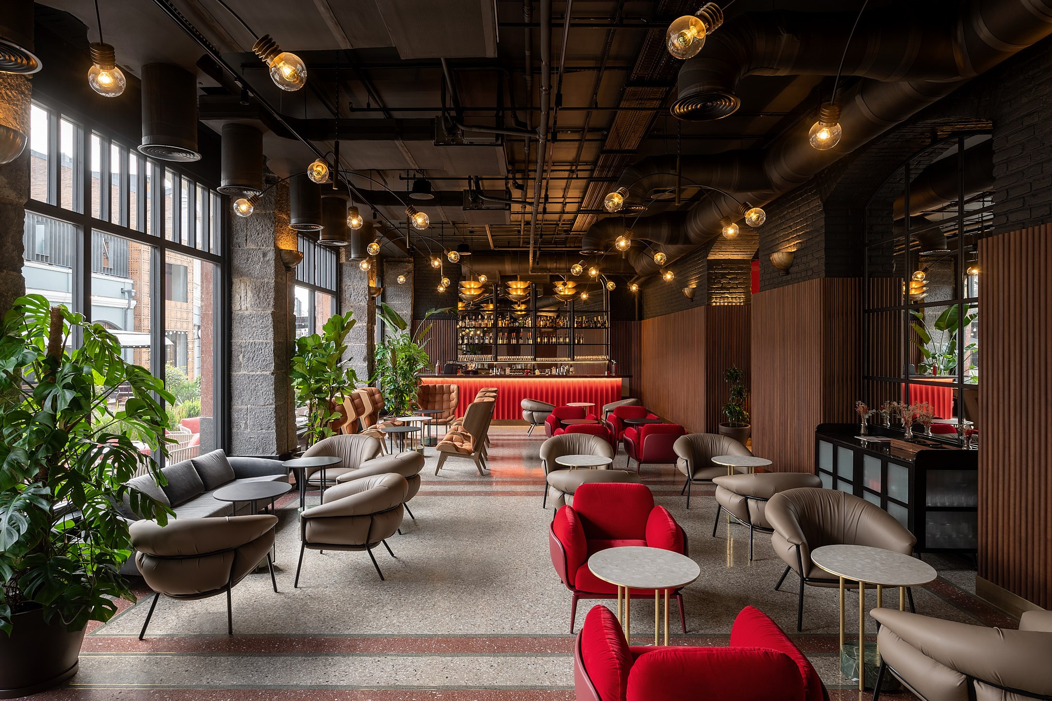 Posta Restaurant & Bar designed by Surgula Studio