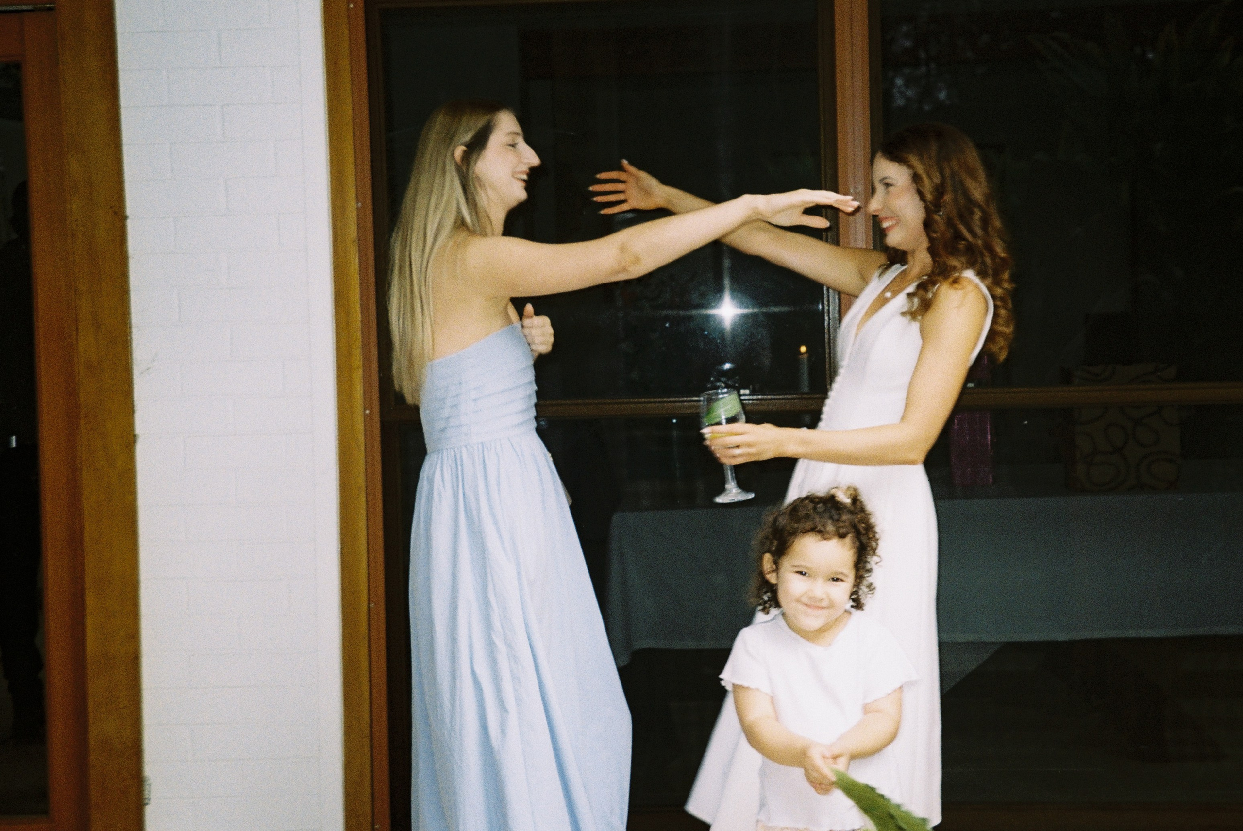 Engagement Party. Film portrait photographer