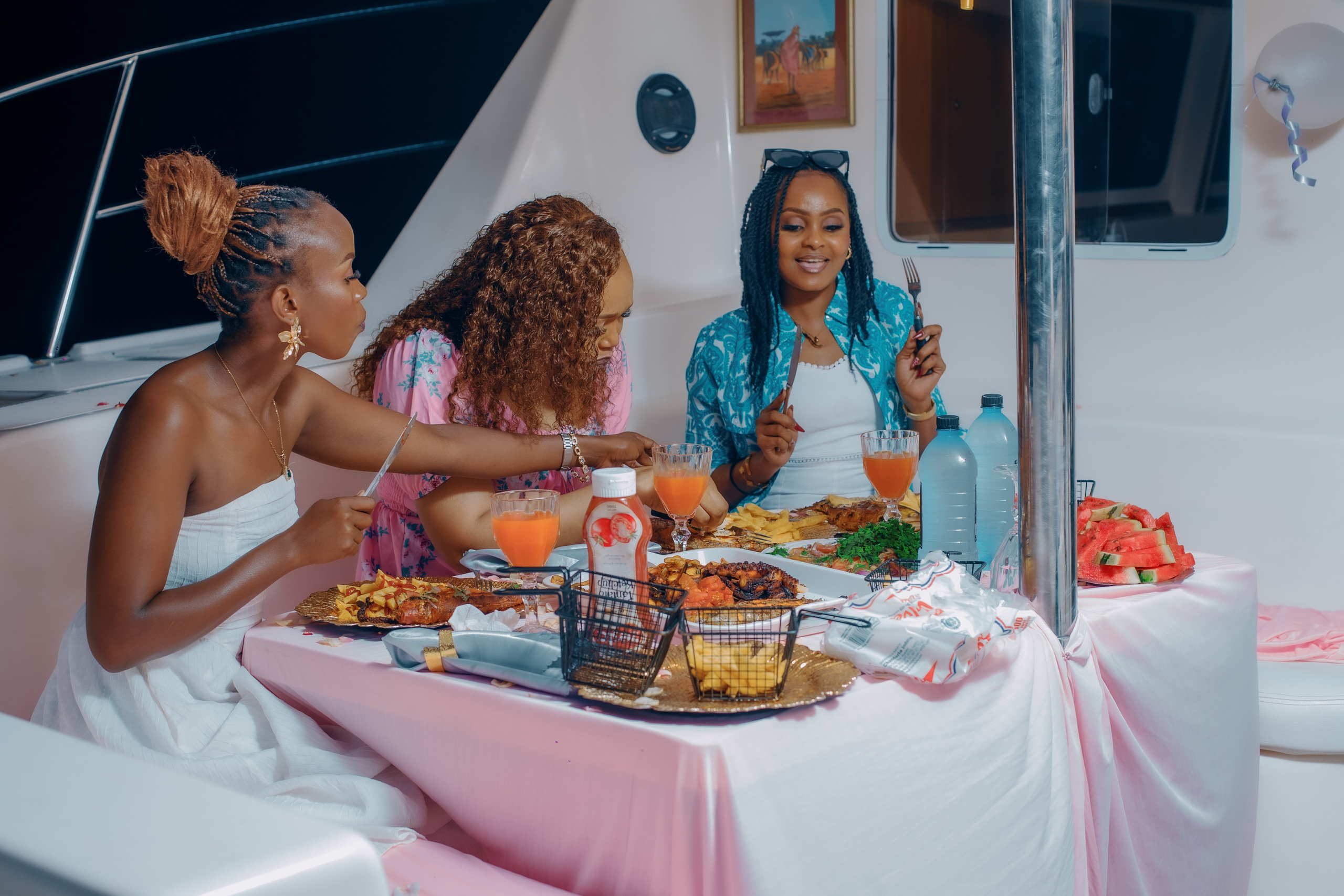 Yacht Photoshoot. A creative consultant based in Mombasa, Kenya