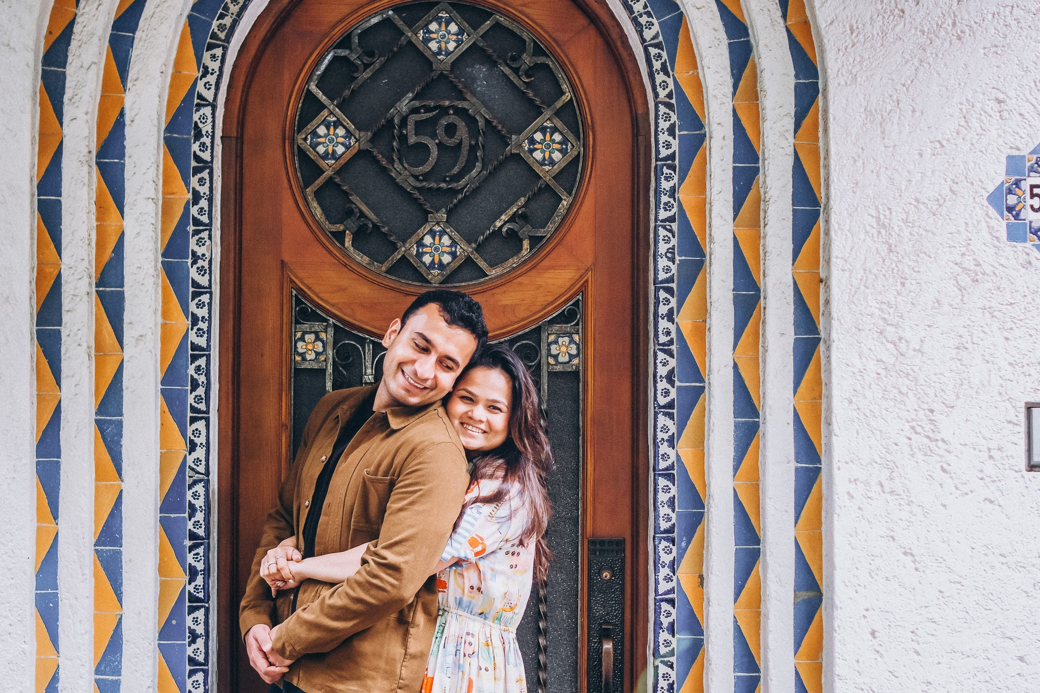 Manali & Bharat. Wedding and family photographer in Mexico City