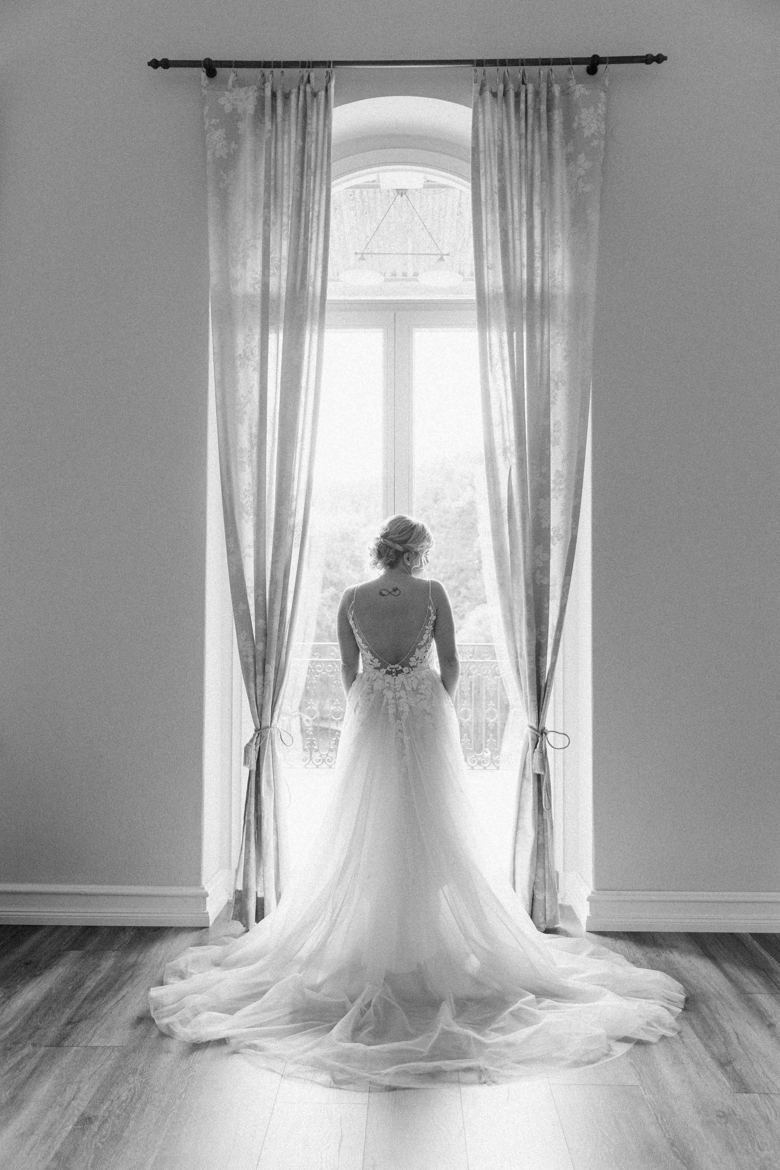 Getting Ready der Braut im Rittergut Voldagsen bei ihrer Hochzeit