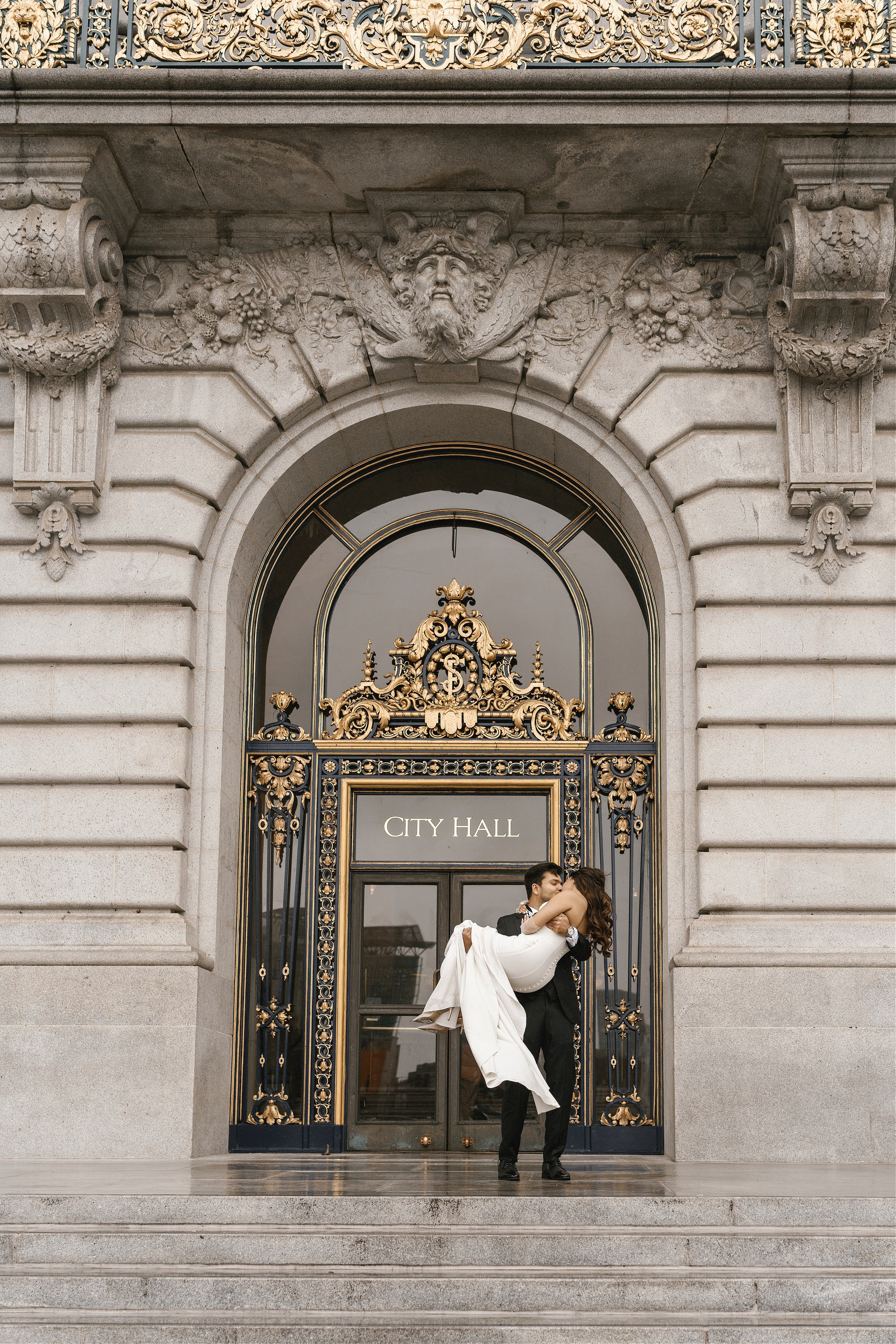 San Francisco City Hall Wedding. Wedding Photography & Videography Team in California, Los Angeles, San Francisco, San Diego and Travel