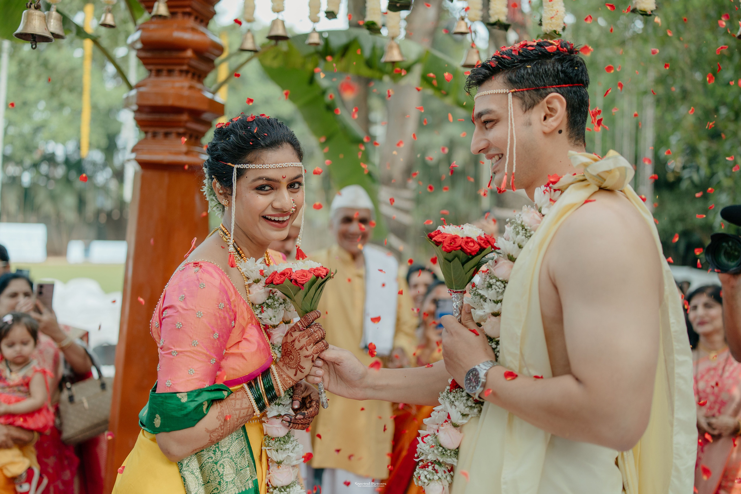 “Just Outside That Class…” | Vedanti & Omkar