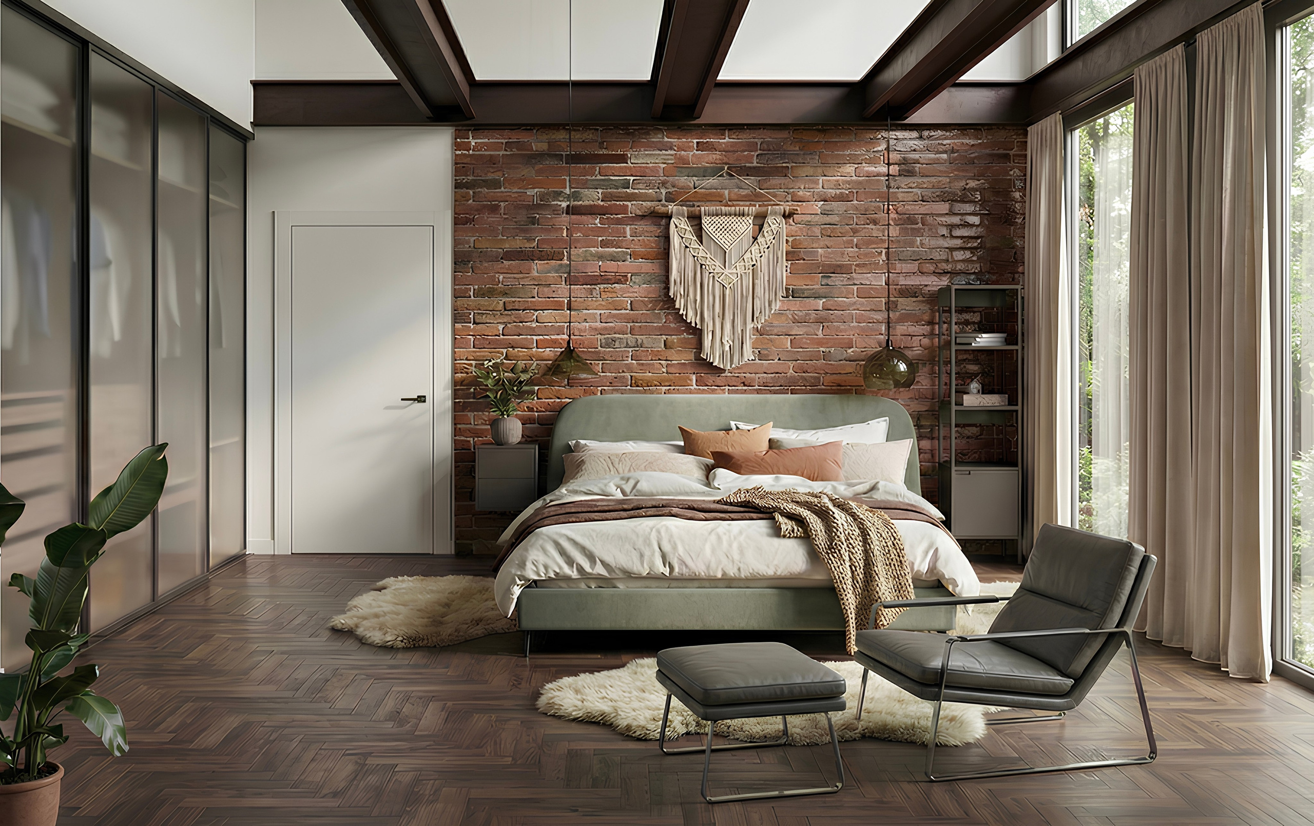 Waldhaus. Country house for a family with children. Valeria Riazantseva. Interior Designerin und Dekorateurin