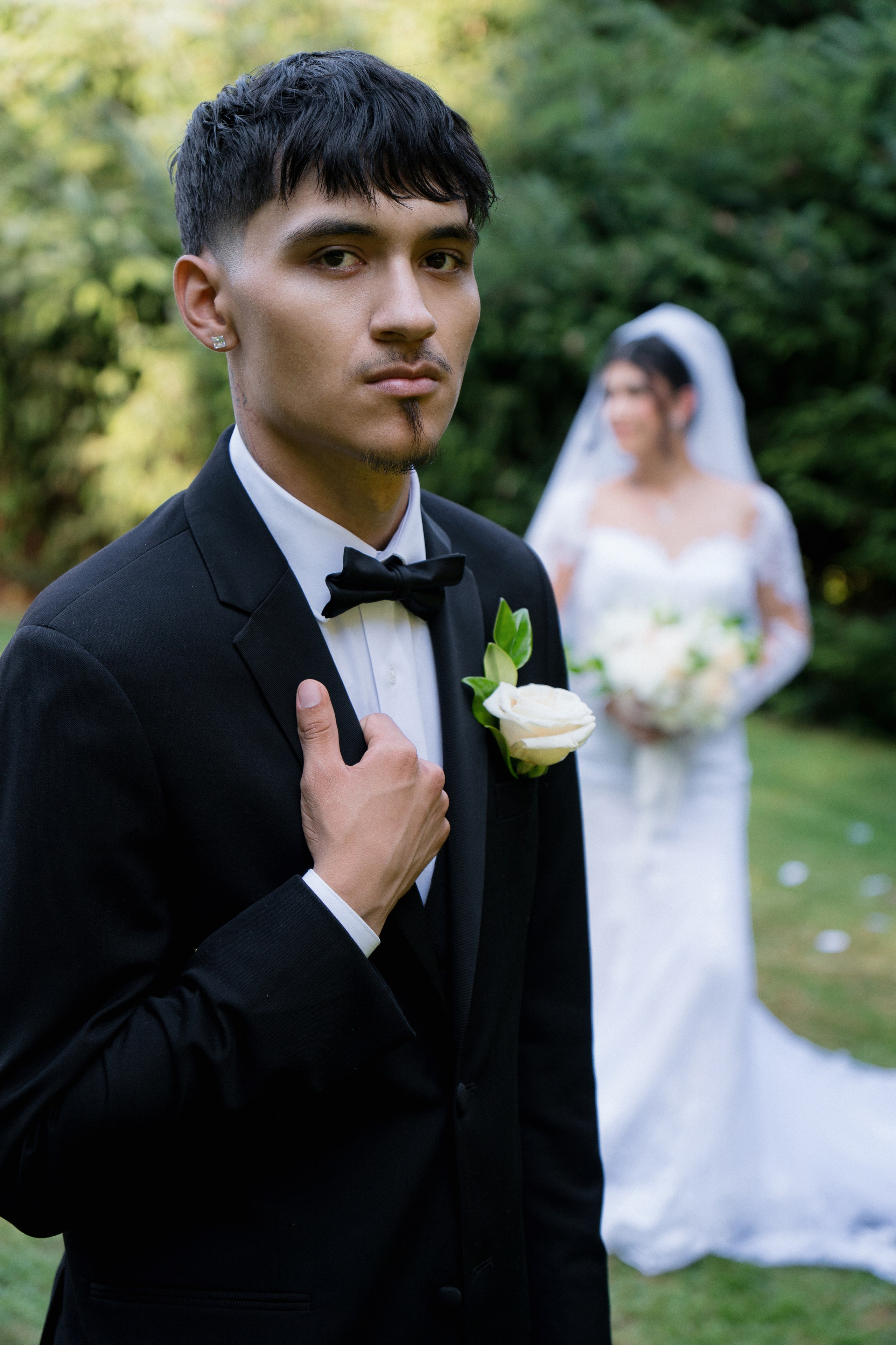 Arianna and Cristopher | Intimate Wedding. Photographer in Washington Sophia D