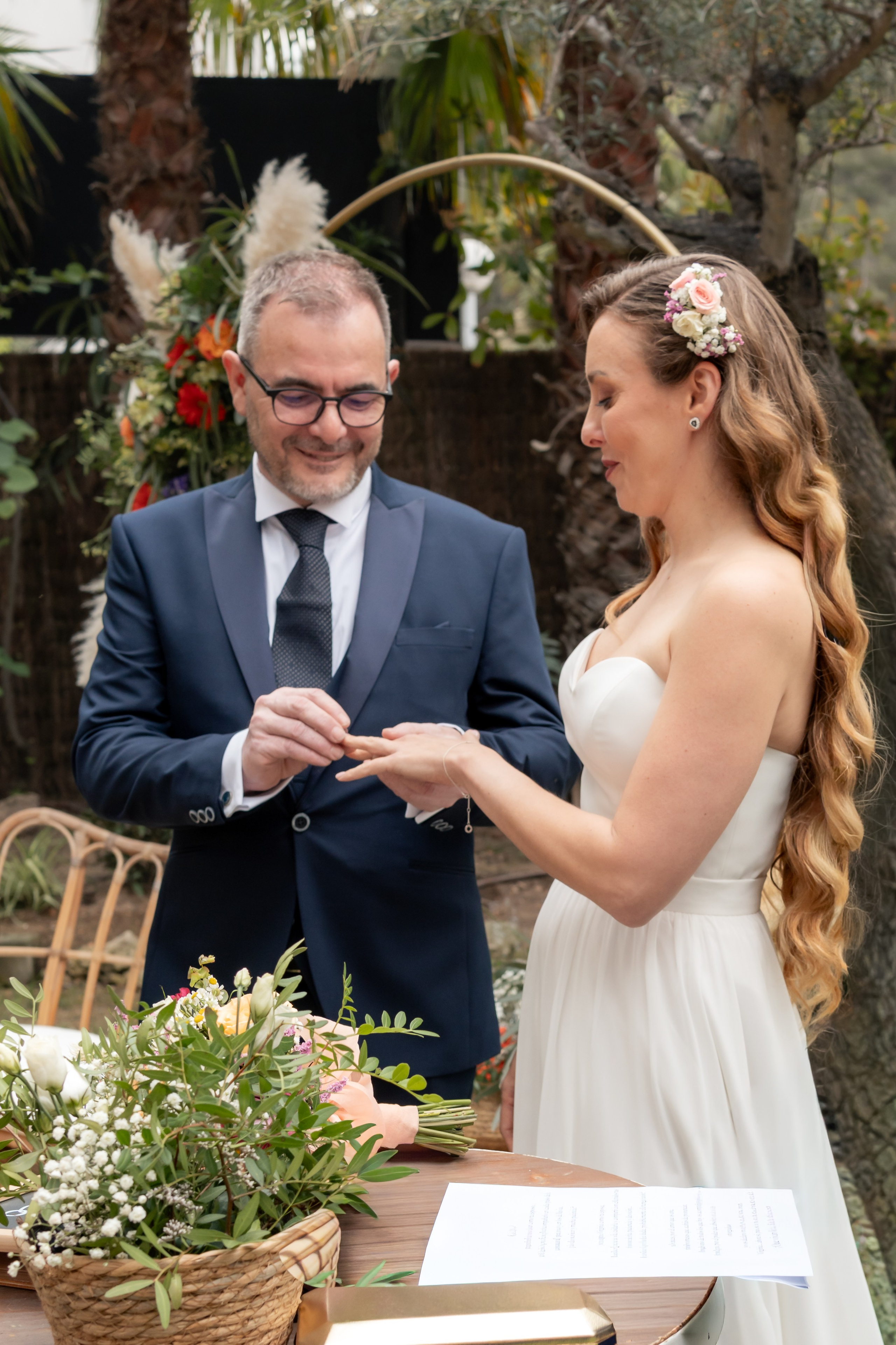 César & Virginia — Wedding Day. Fotografía profesional en Calafell - Elena Medvedeva