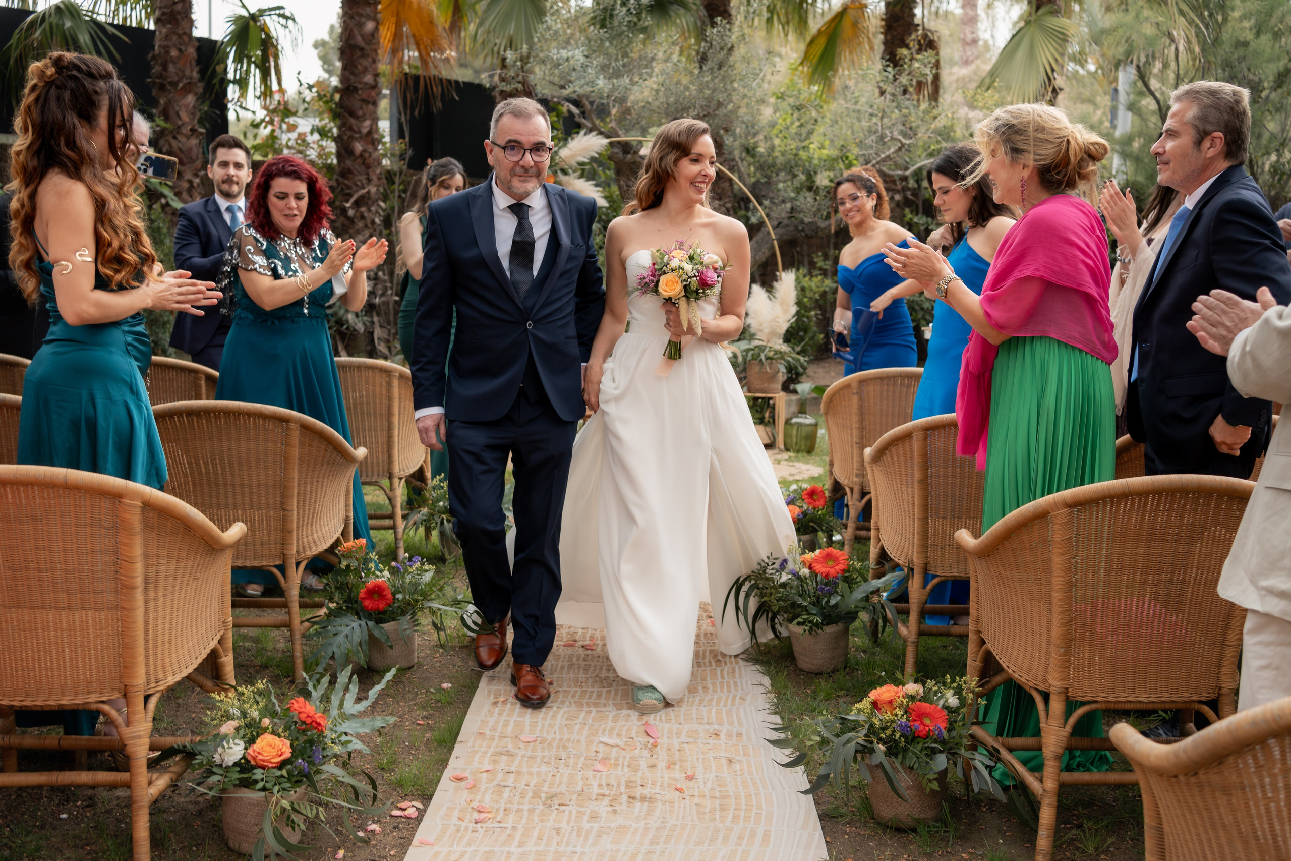 César & Virginia — Wedding Day. Fotografía profesional en Calafell - Elena Medvedeva