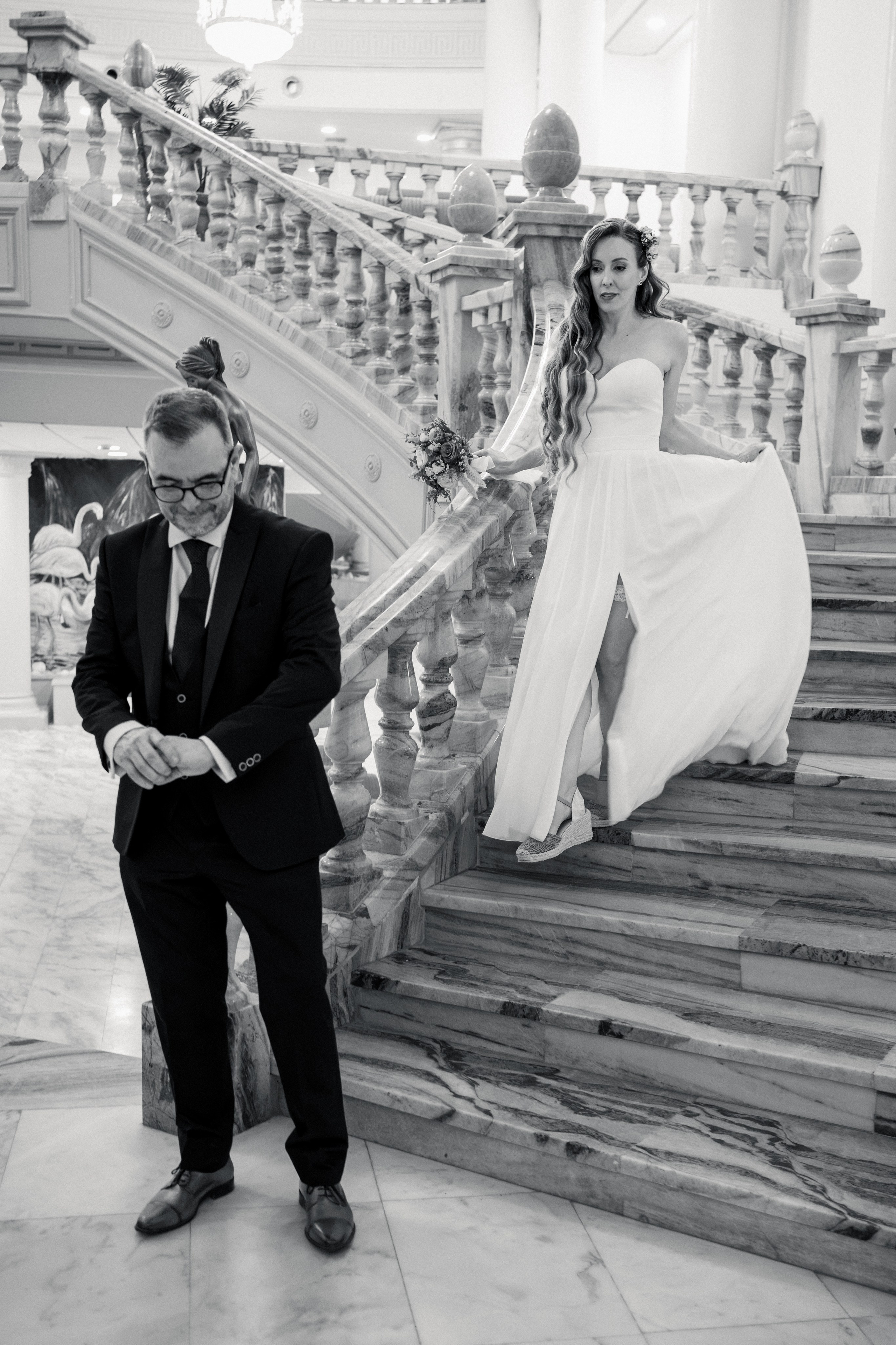 César & Virginia — Wedding Day. Fotografía profesional en Calafell - Elena Medvedeva
