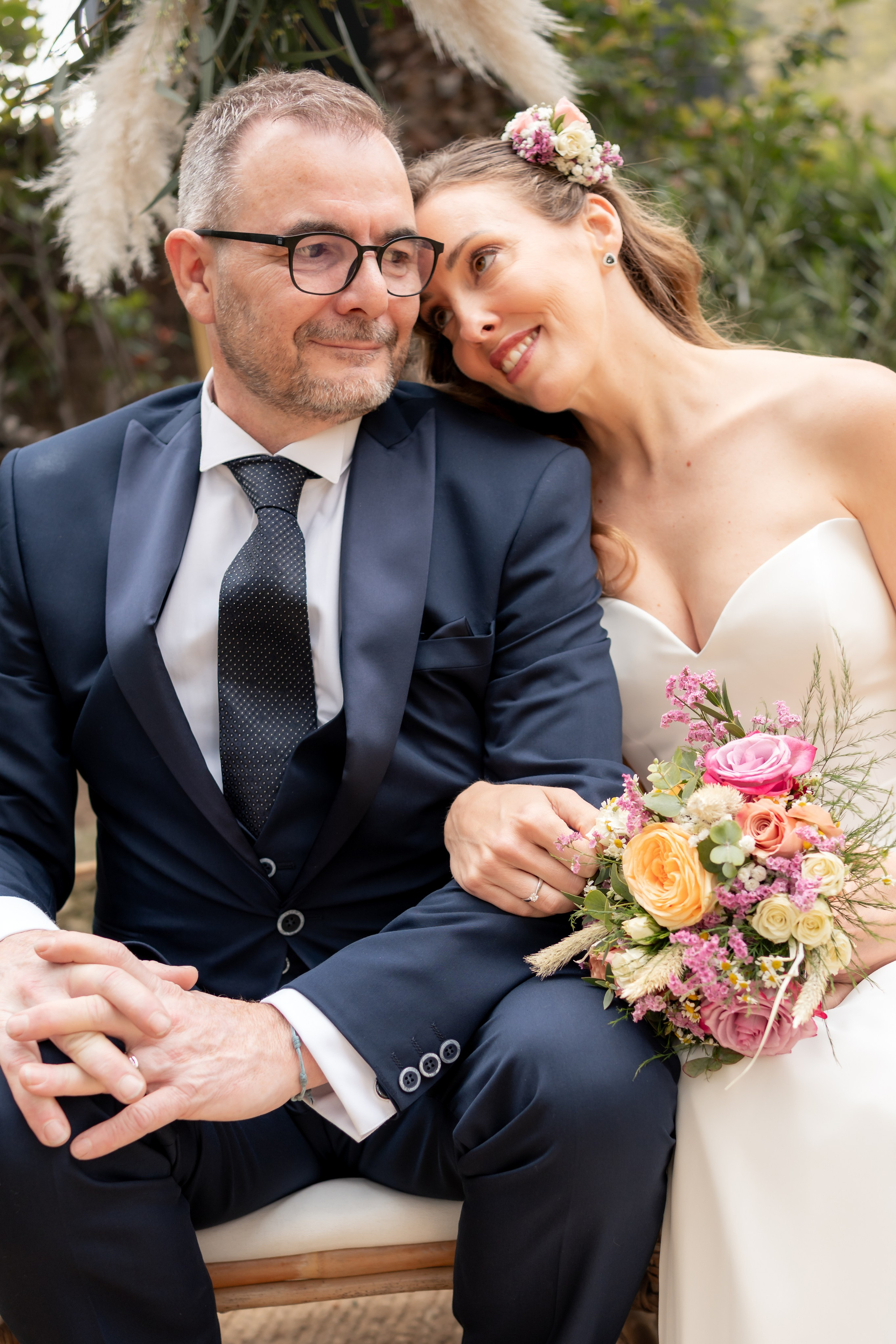 César & Virginia — Wedding Day. Fotografía profesional en Calafell - Elena Medvedeva