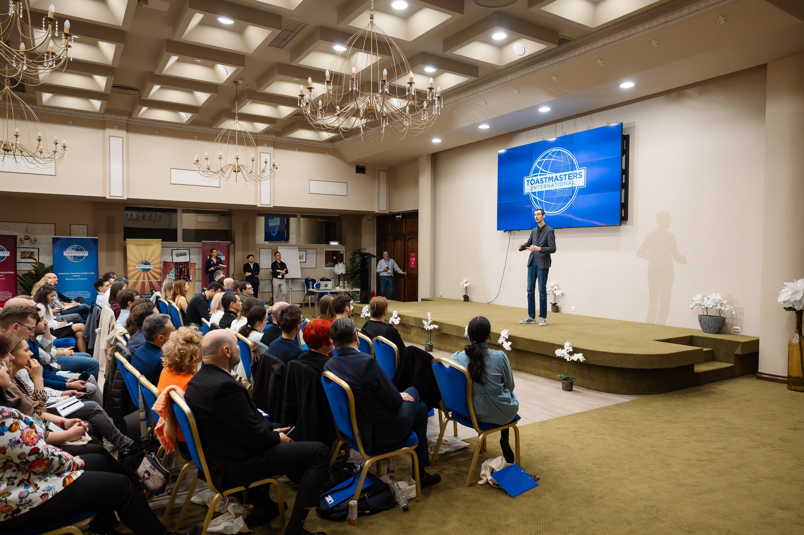 Toastmasters Conference. Marius Ciocan
