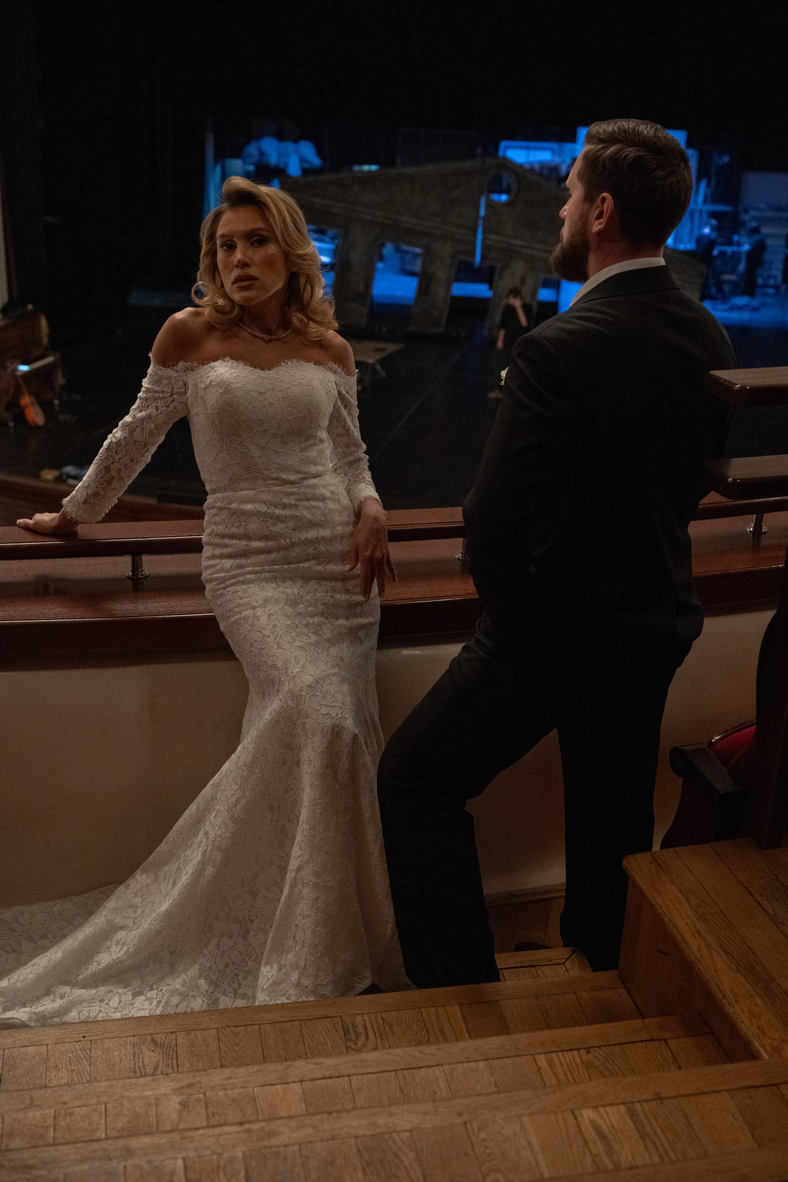 Wedding photography in theater. JourneyUP Visuals