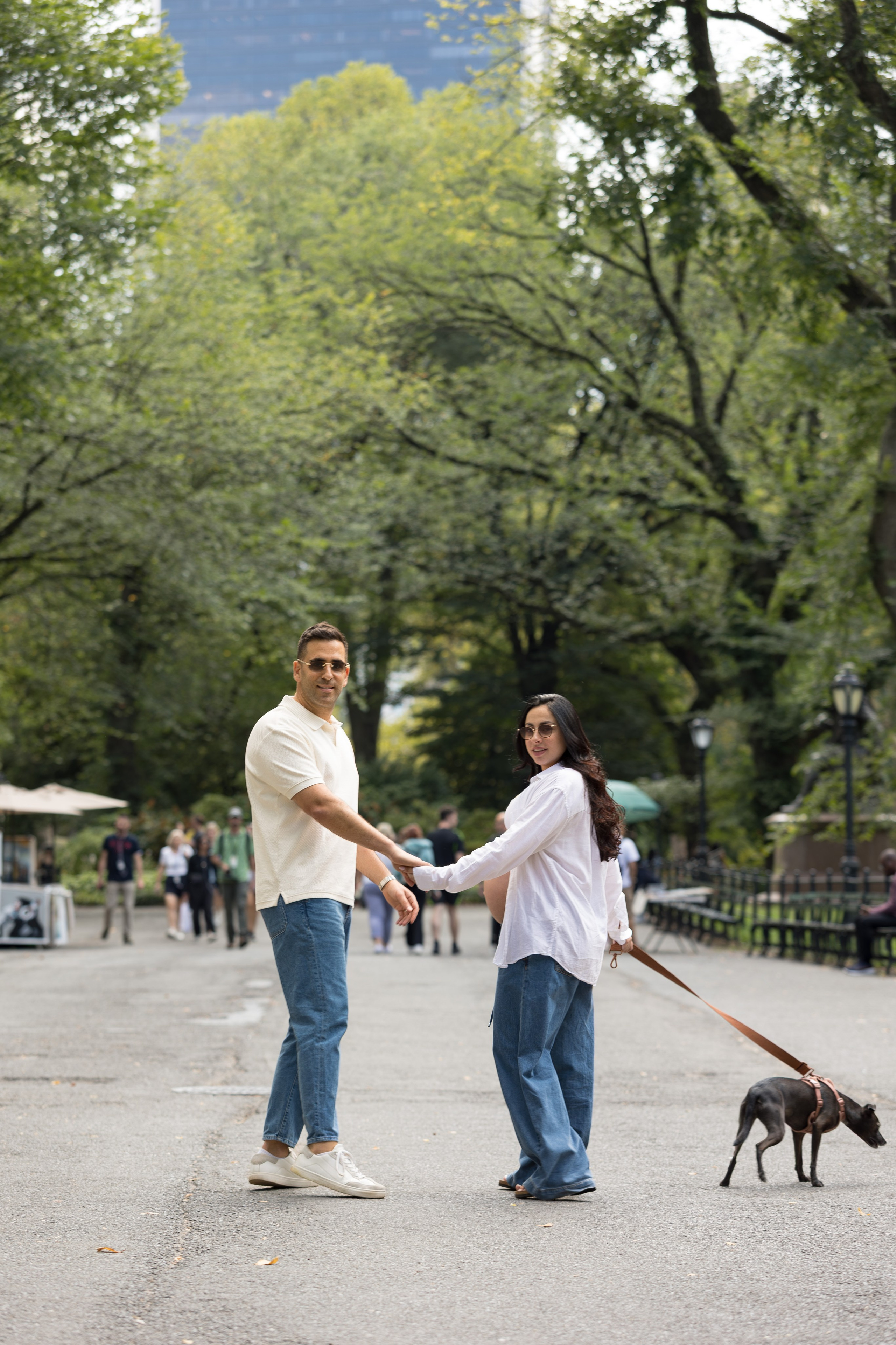 Waiting for You, Central Park. Family, lifestyle, and commercial photography in New York and New Jersey