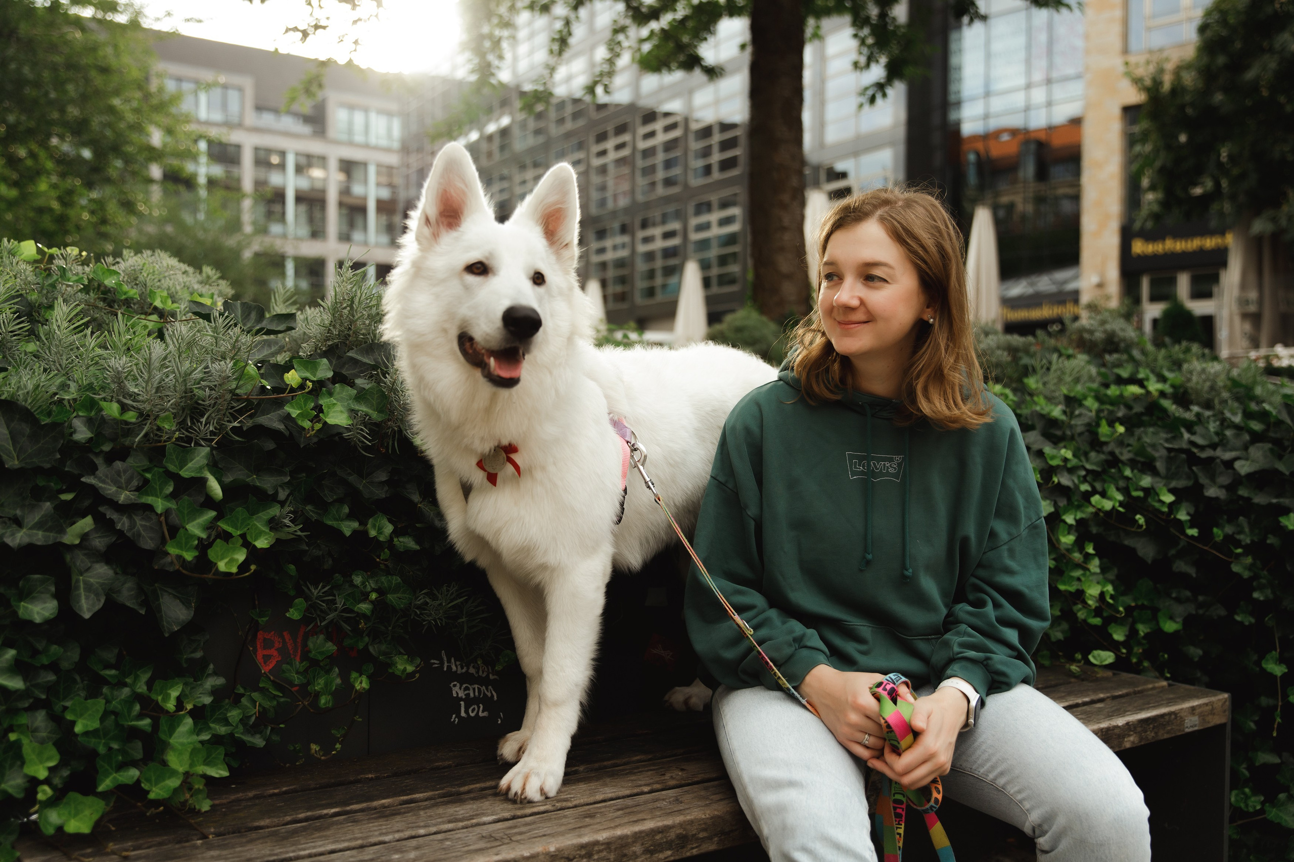 Astra in Leipzig. Kaja | fotograf we Wrocławiu | ludzie i psy