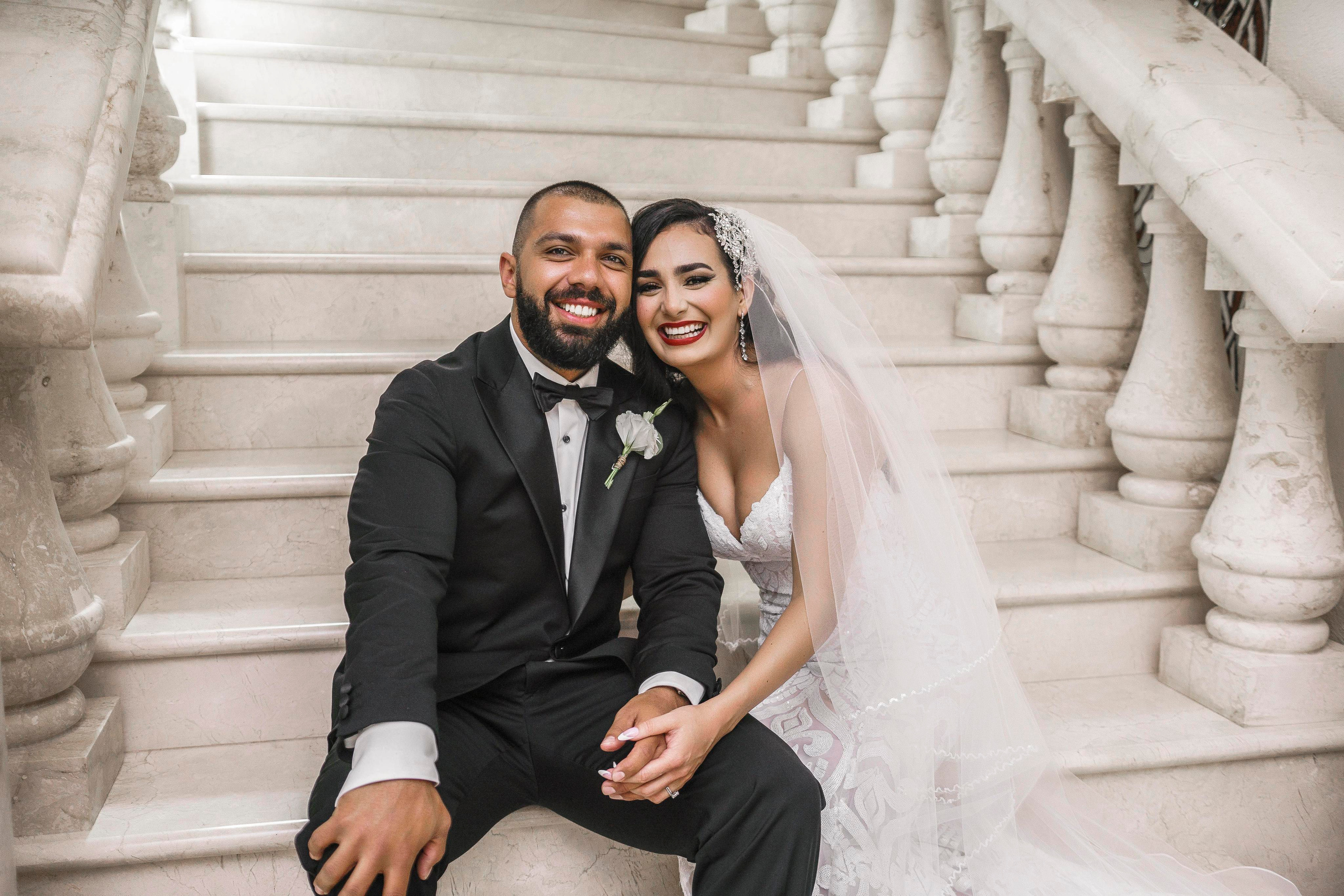 Fine art wedding photography in luxury Mexican estate