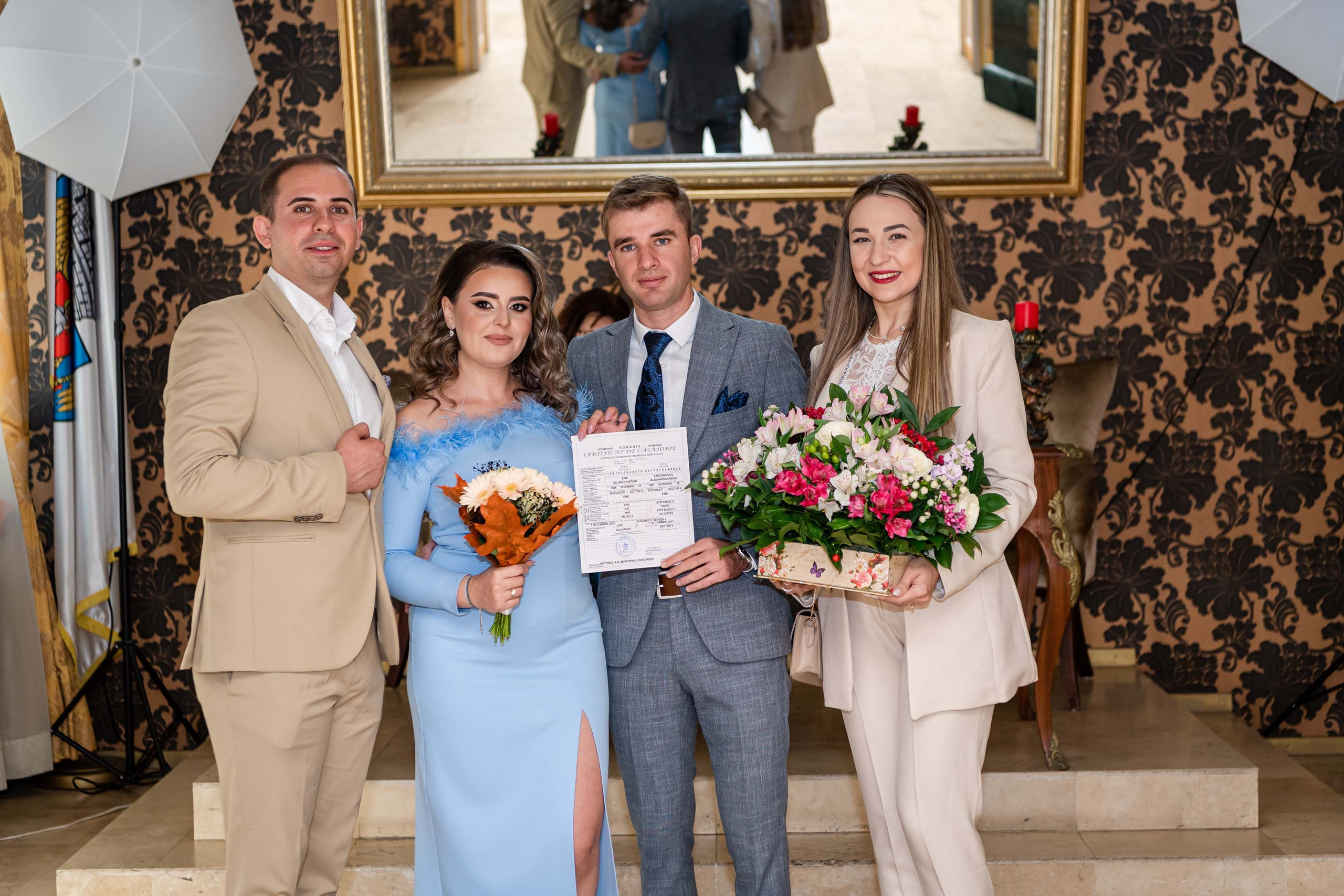 Cununie Iulian si Alexndra. Mugurel anghel