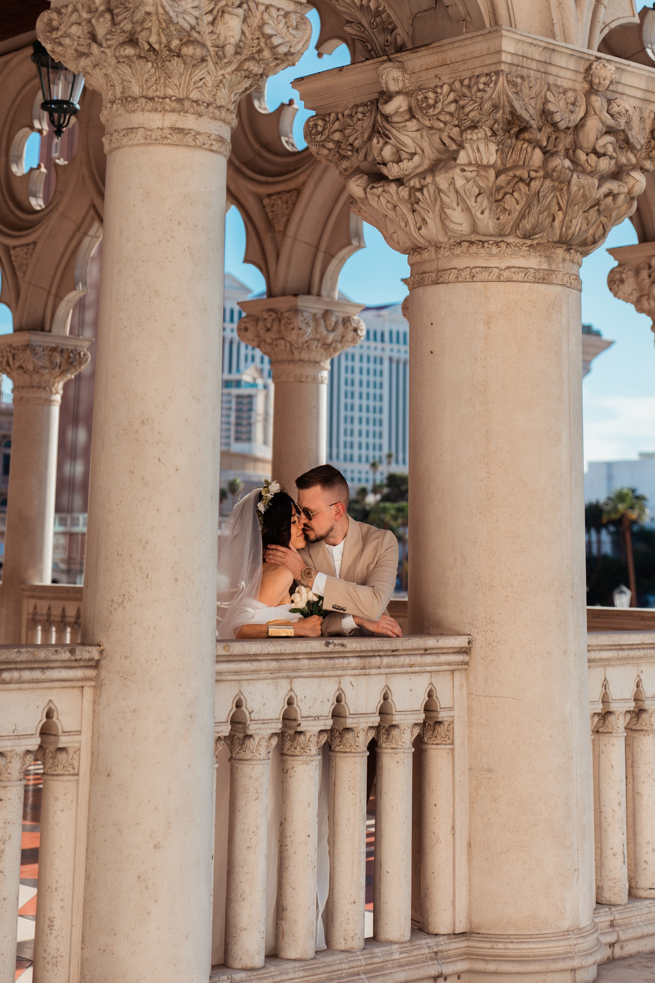 M&S. Wedding & elopement photographer Viktoriya Kravtsov. Las Vegas