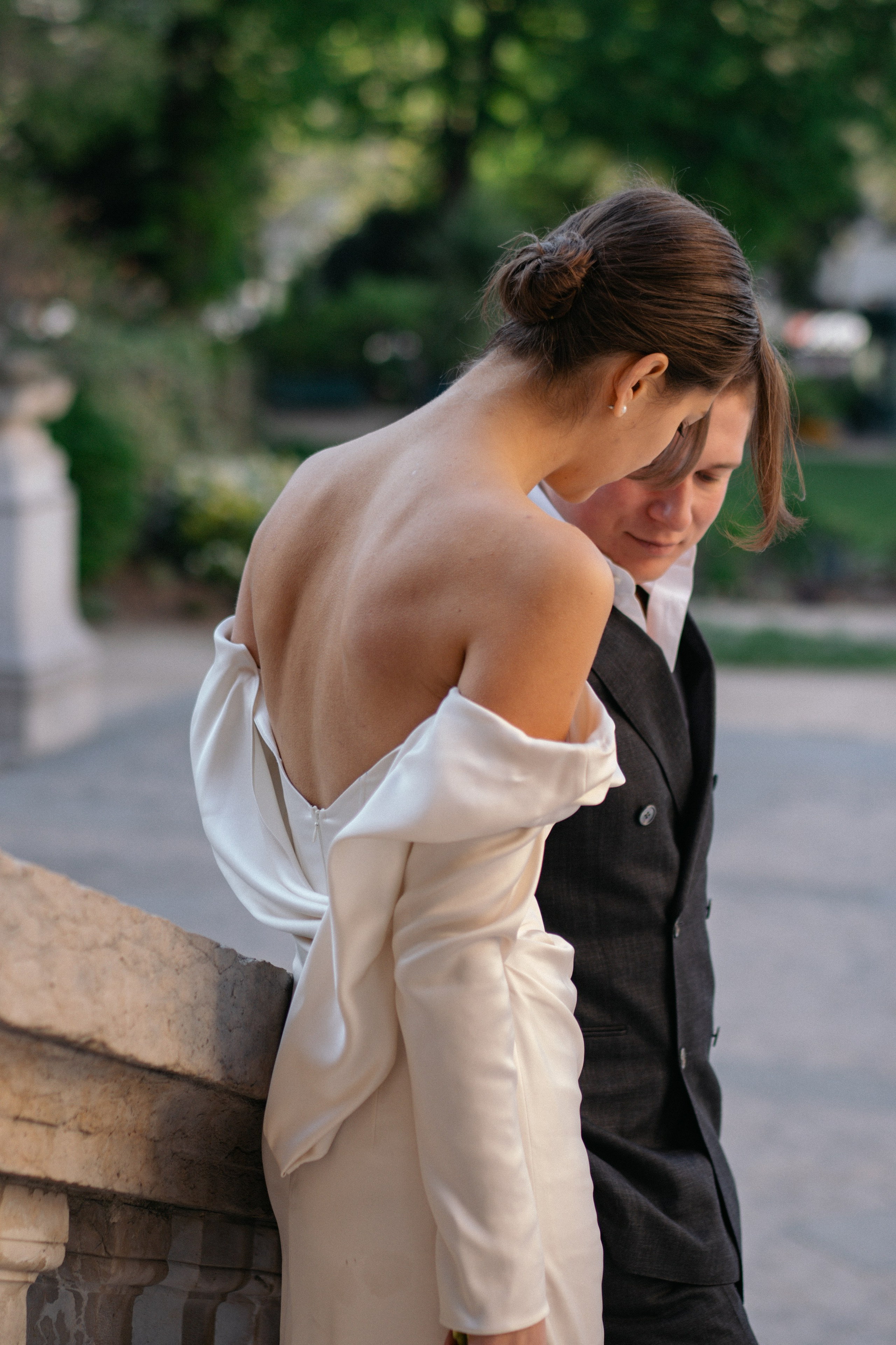 парная фотосессия в Париже, свадьба для двоих