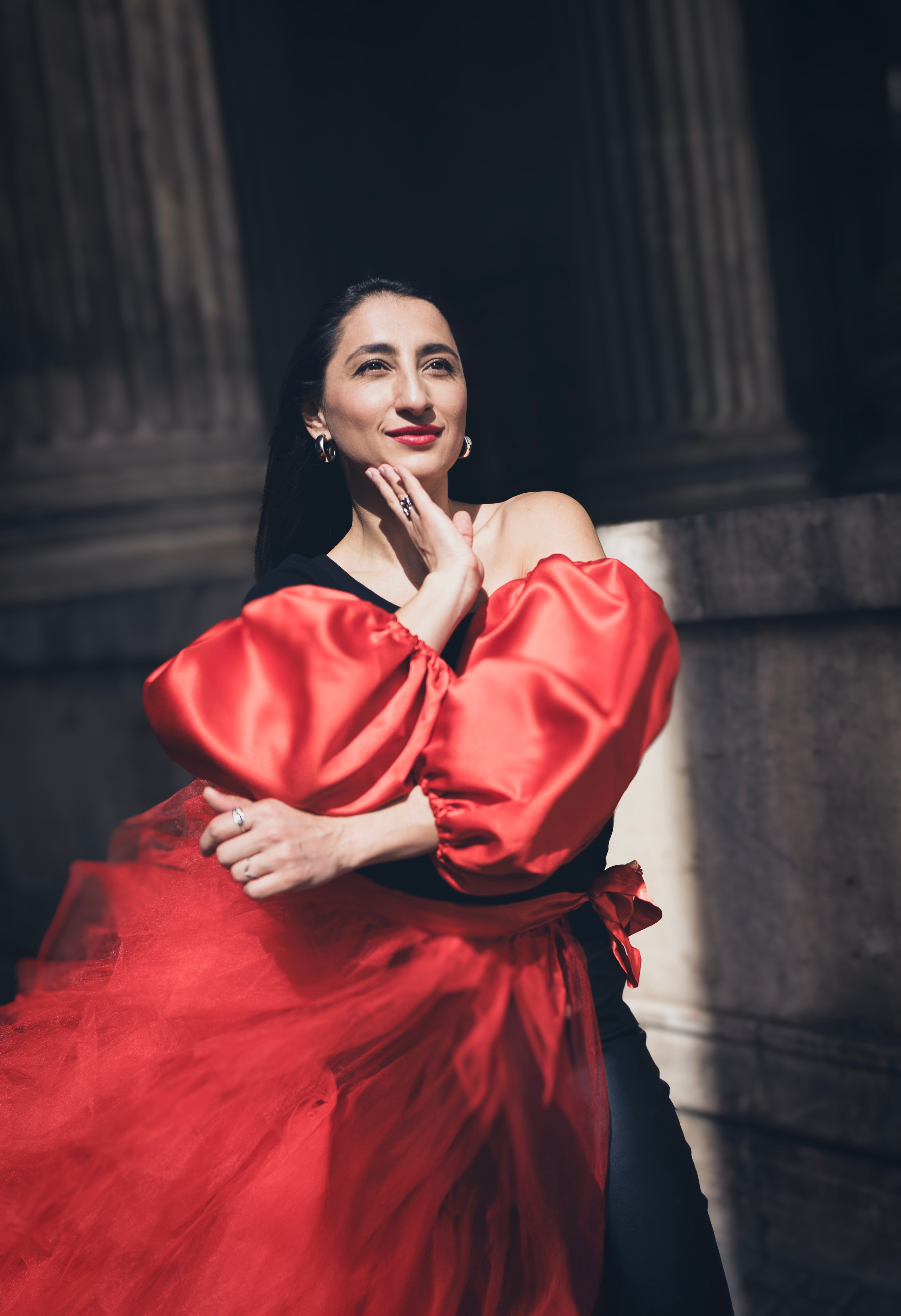 Long dresses shooting. Photographer in Munich