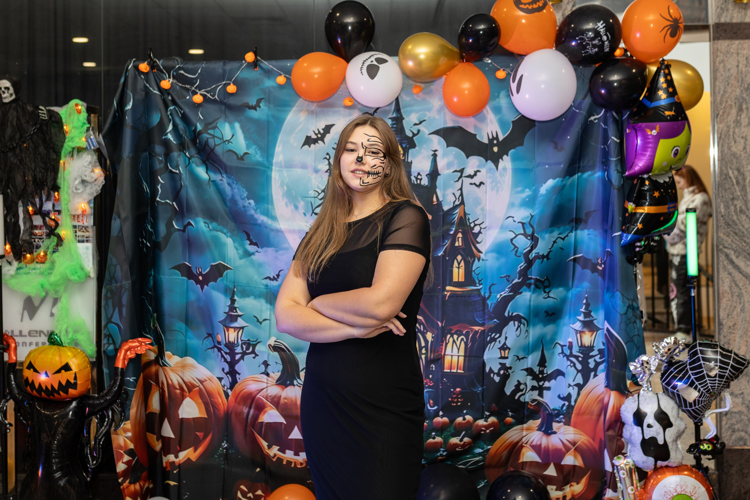 Leo dance studio Helloween 2025. Семейный и детский фотограф в Варшаве Мила Бобровская