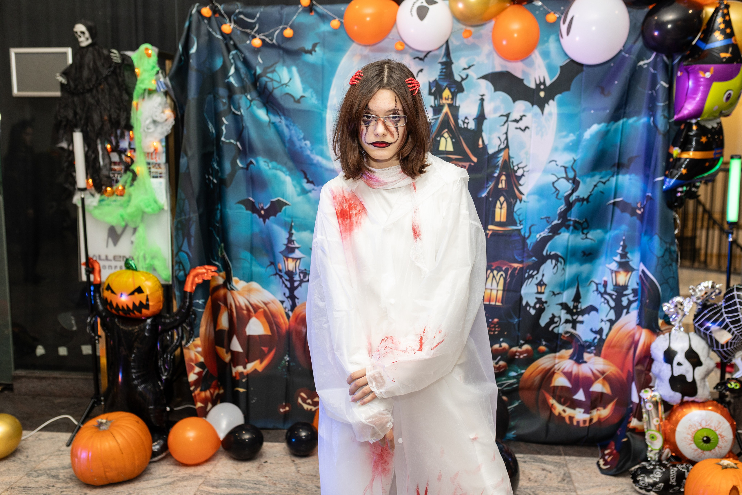 Leo dance studio Helloween 2025. Семейный и детский фотограф в Варшаве Мила Бобровская