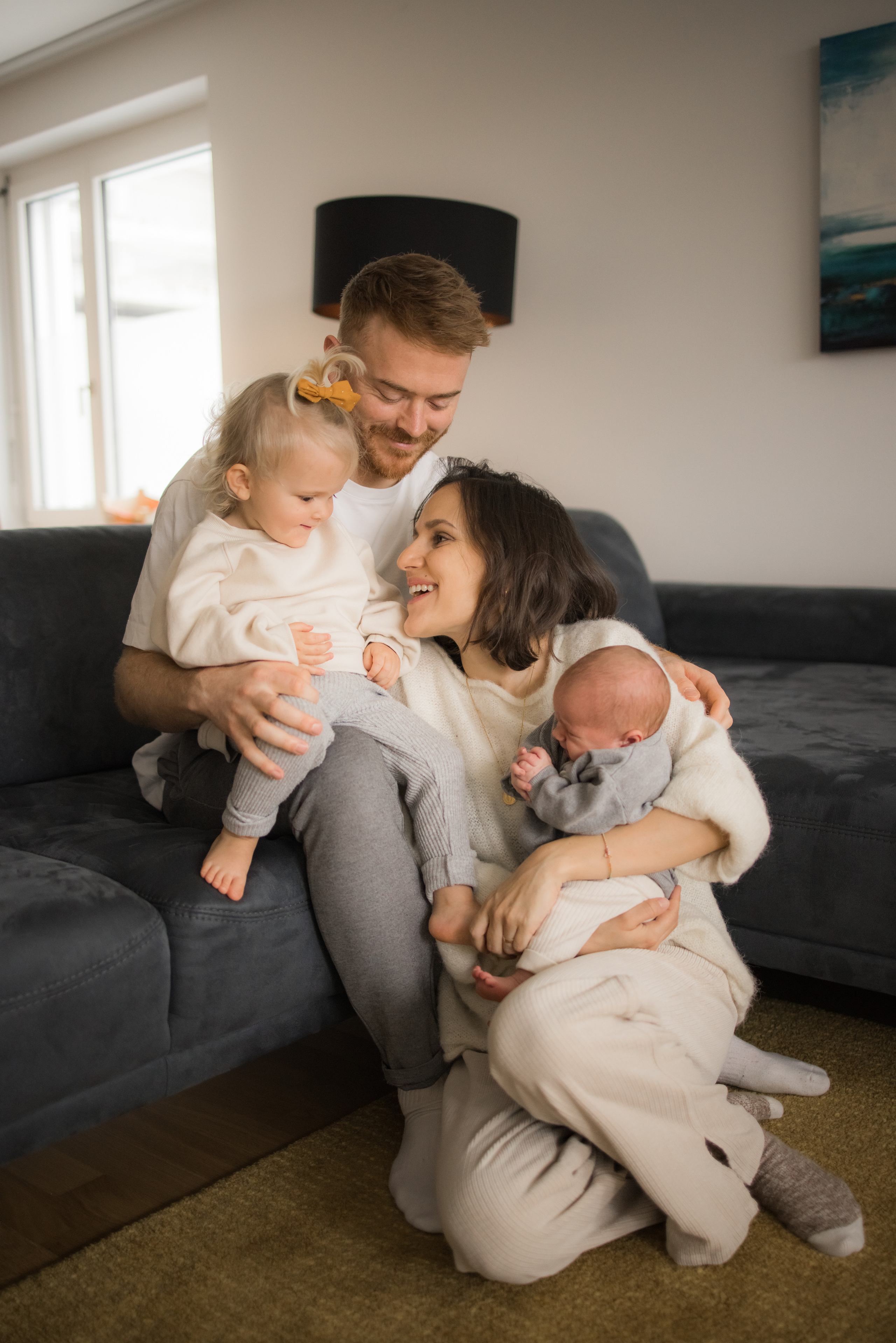 Sheryl & Tobias. Family photographer Zurich & Switzerland Daria Moore