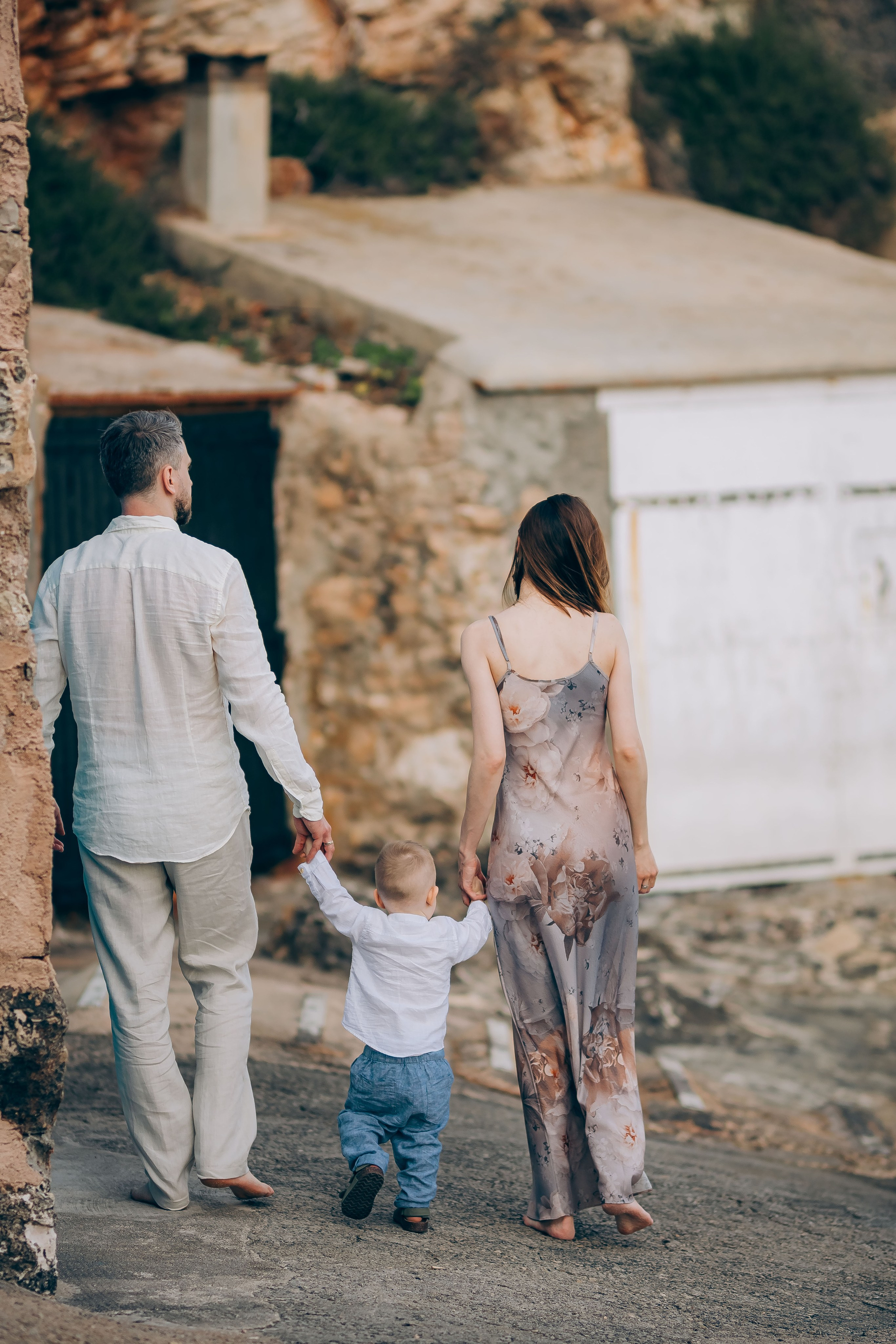 On the shore. Фотограф у Пальма де Майорка