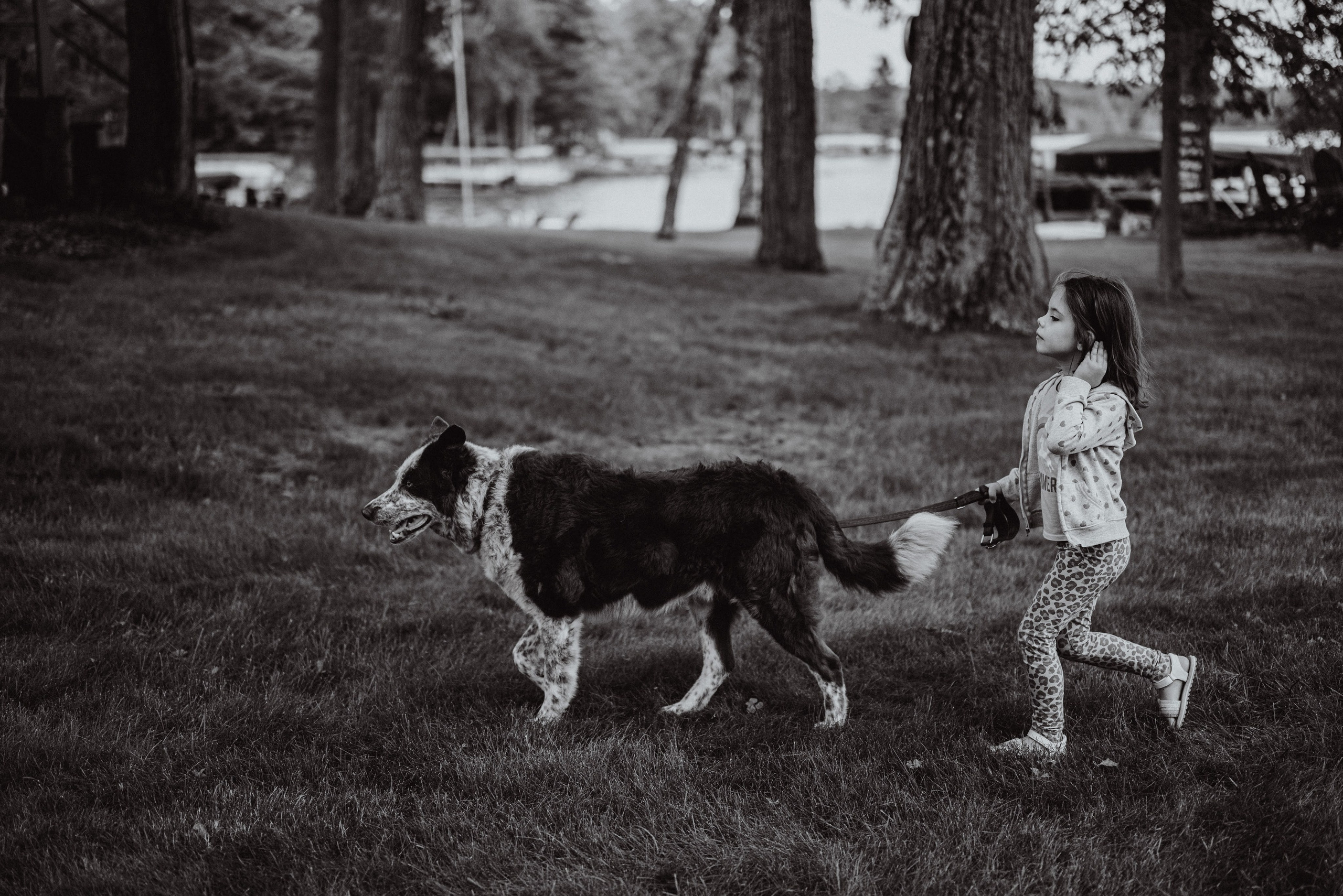 Pet-friendly family photographer in Green Bay, Wisconsin, experienced in photographing families with pets for authentic, heartwarming portraits.