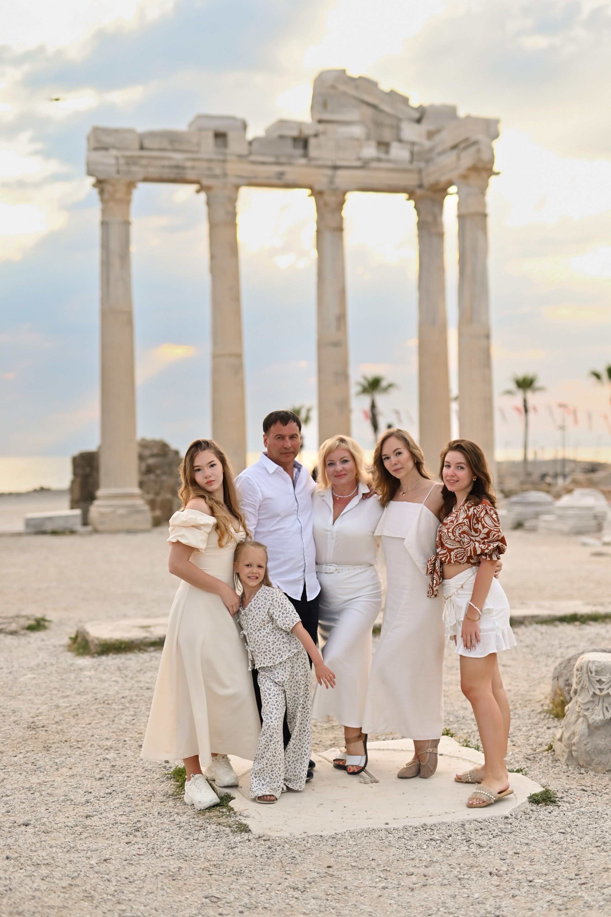 Семейные съемки в античном Сиде. Photographer in Alanya, Side, Manavgat. Türkiye