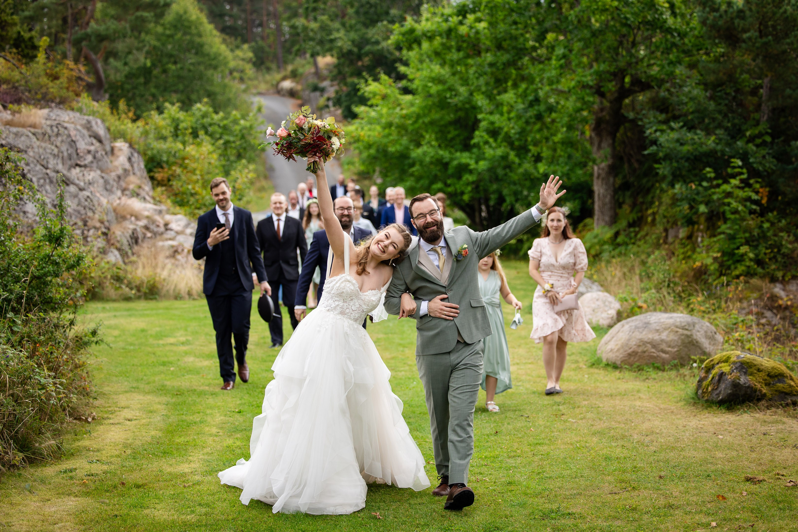Bryllupsfotografering på Tromøya i Arendal. Bryllupsfotograf i Oslo og Rogaland — Meisal Media
